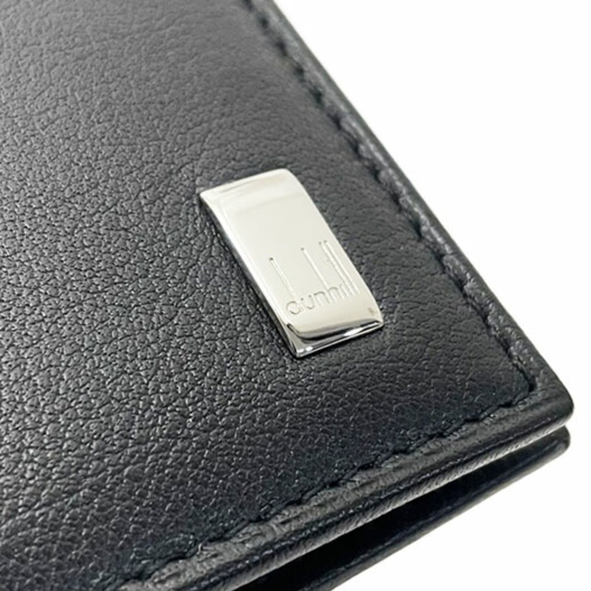 Dunhill Black Leather Wallet (Bi-Fold) (Pre-Owned)
