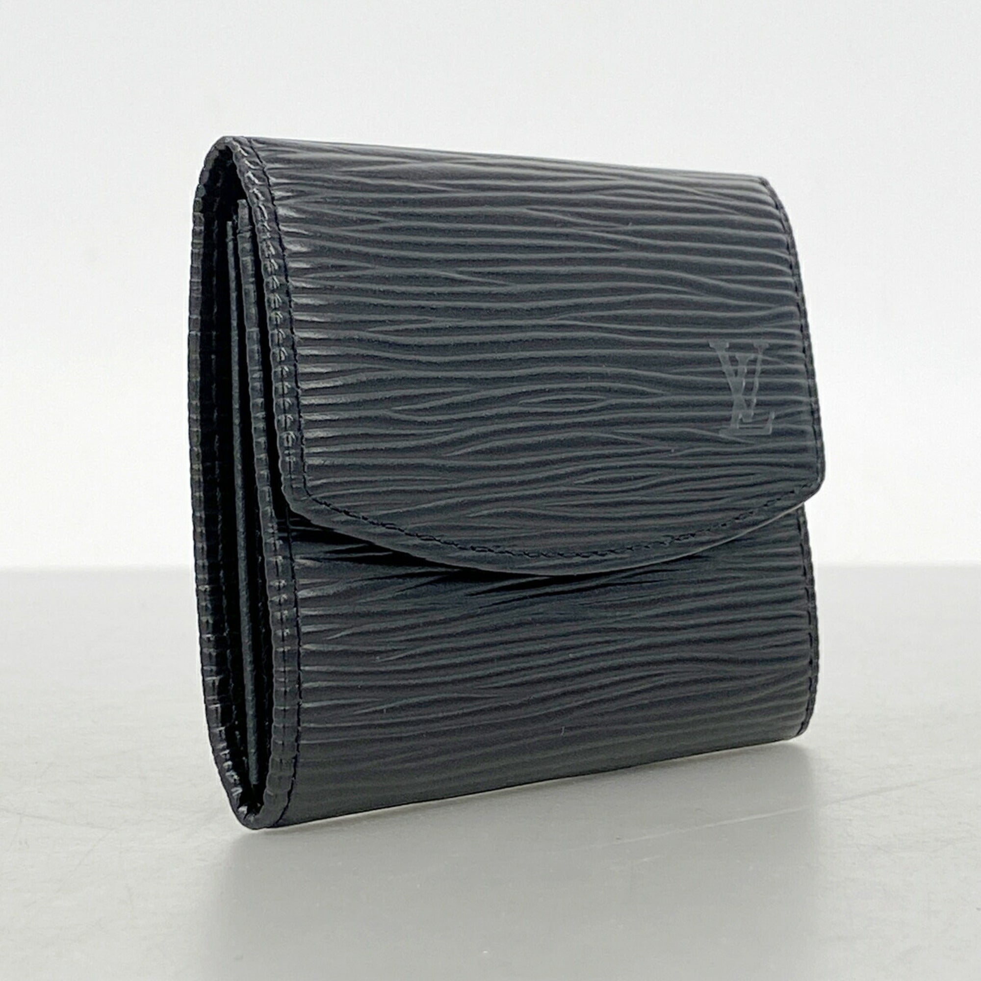 Louis Vuitton Noir Coin Purse/Coin Case (Pre-Owned)