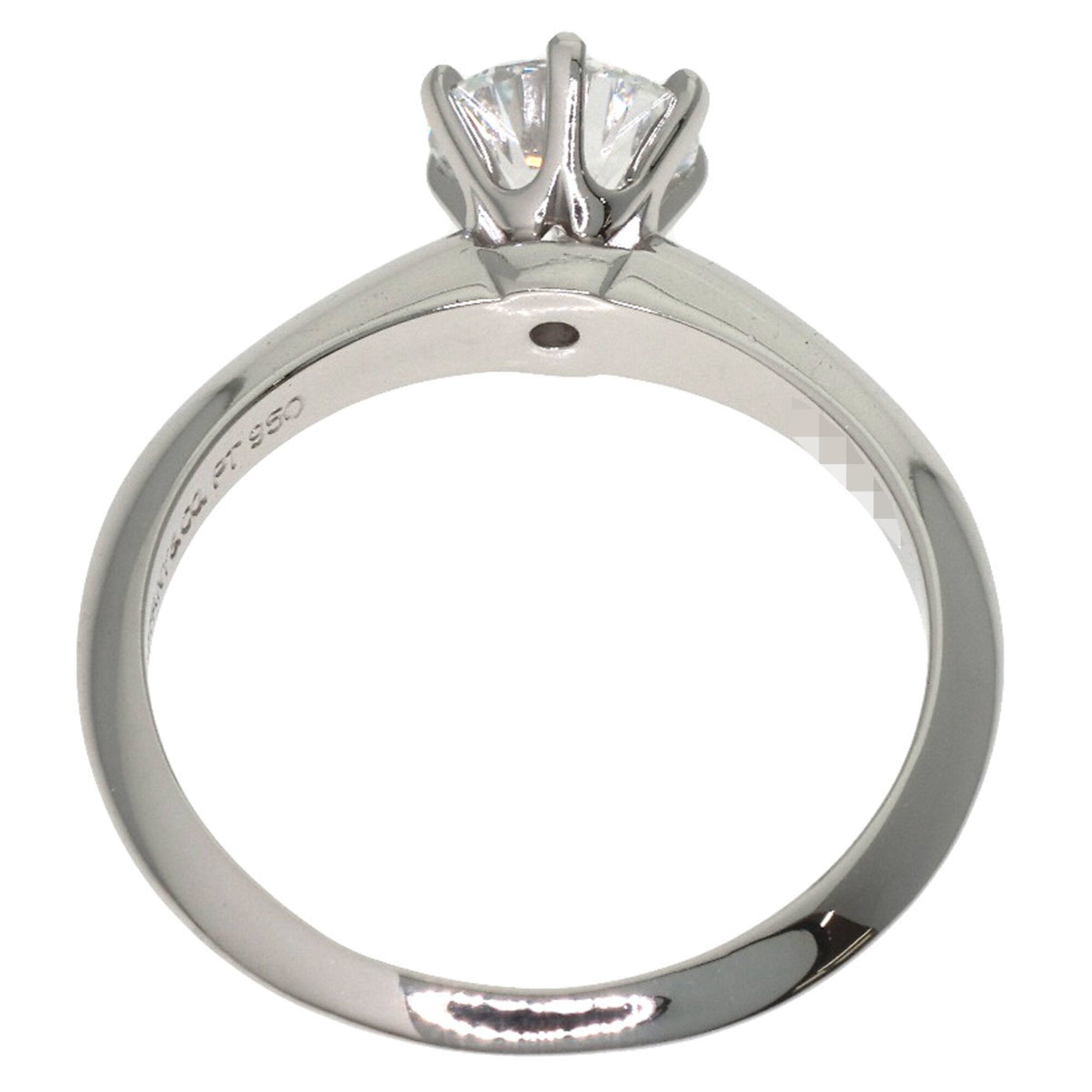 Tiffany Platinum 950 Band Ring (Pre-Owned)