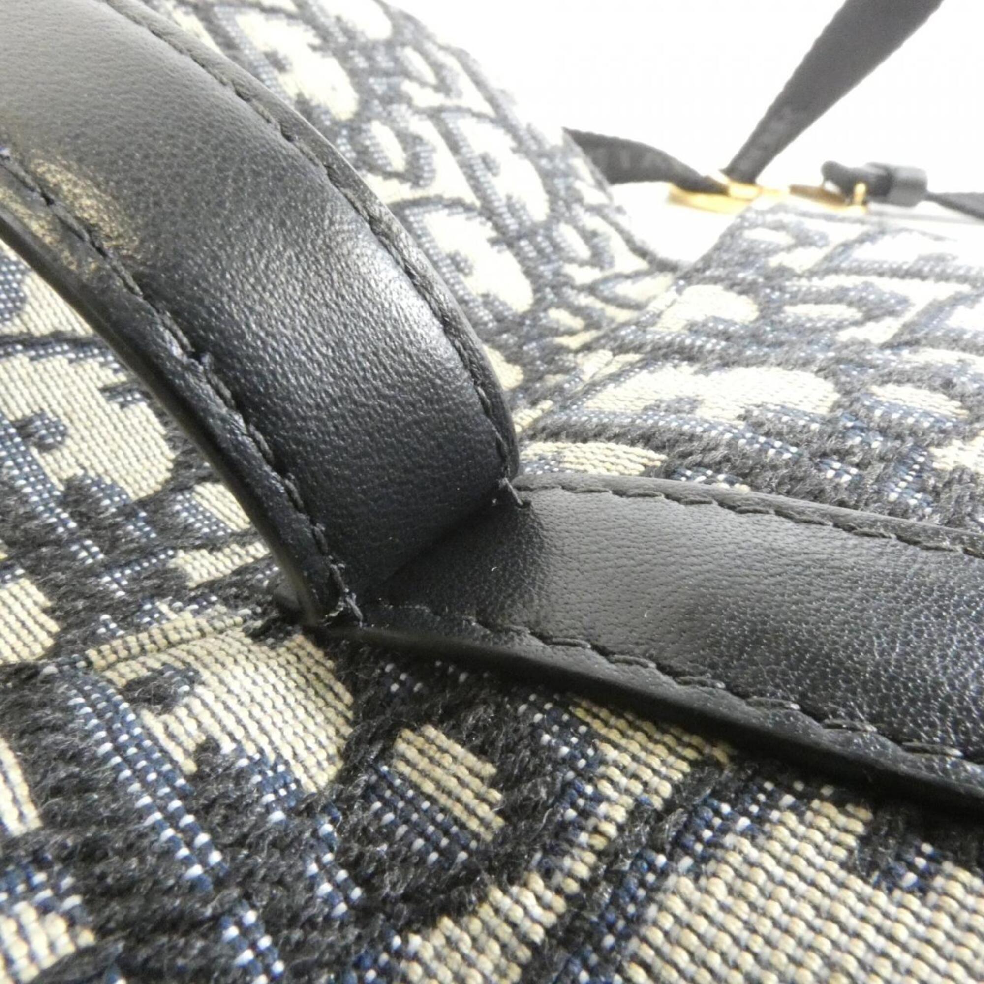 Christian Dior Blue Canvas Fanny Pack (Pre-Owned)