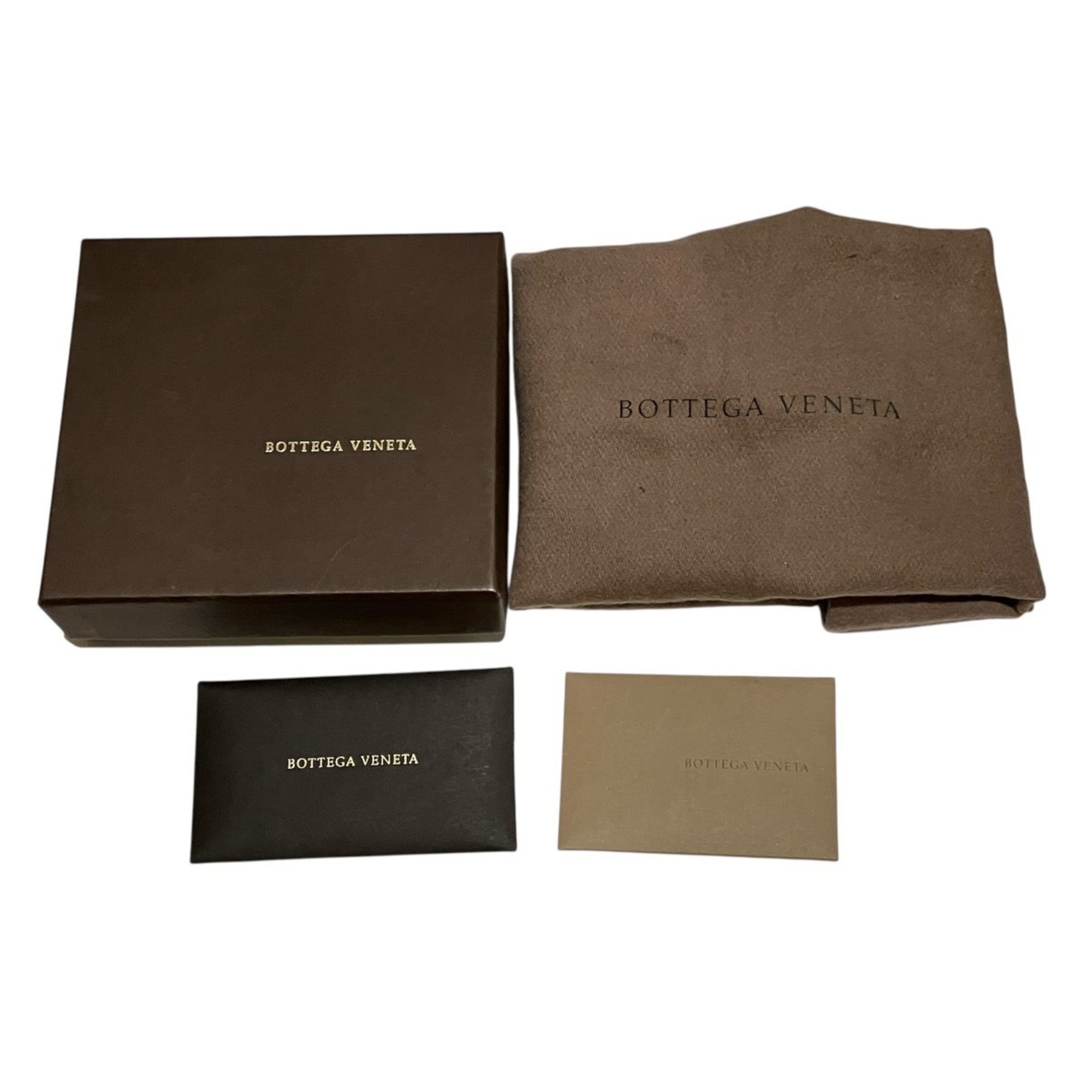 Bottega Veneta Blue Leather Wallet (Bi-Fold) (Pre-Owned)
