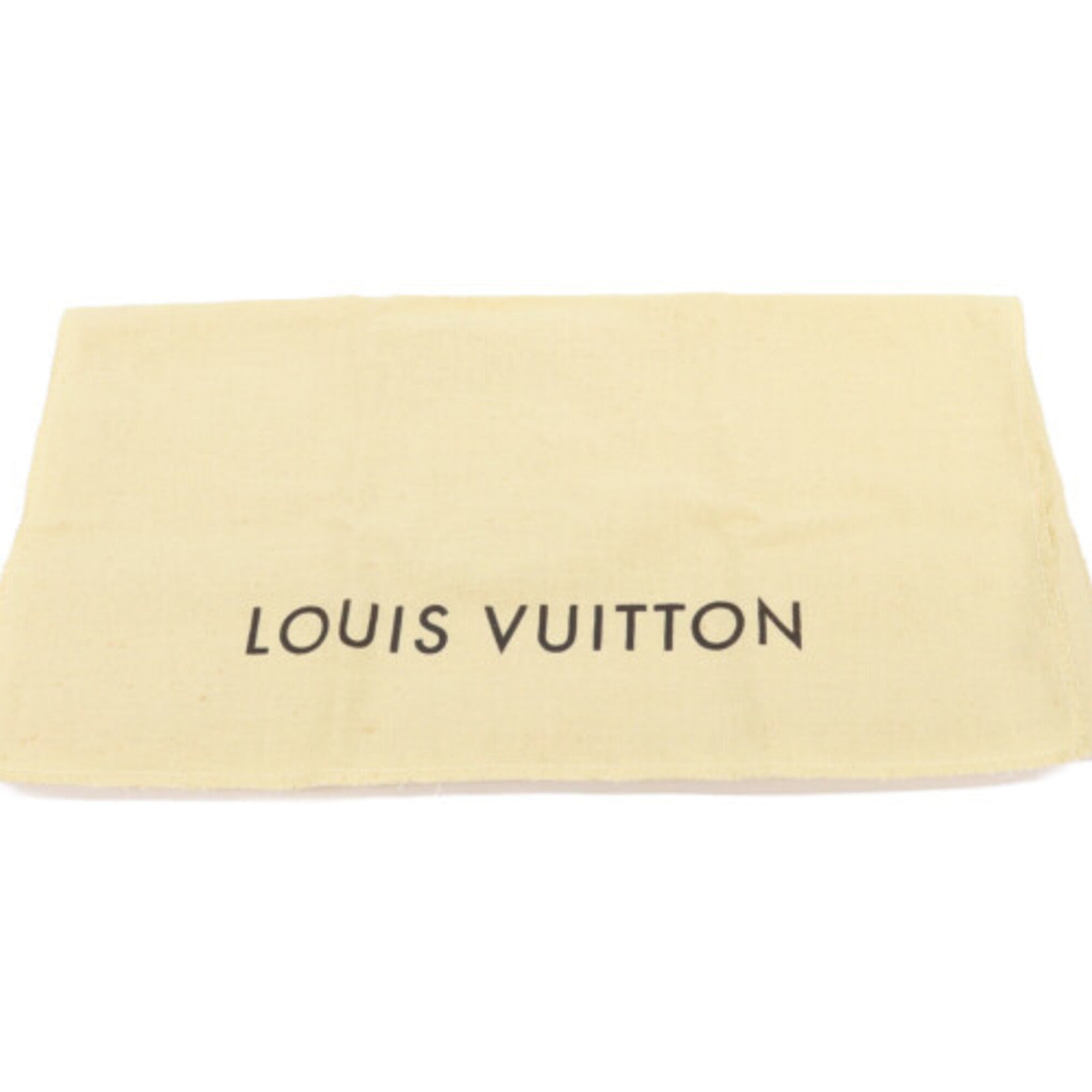 Louis Vuitton Beige Green Monogram Denim Handbag (Pre-Owned)