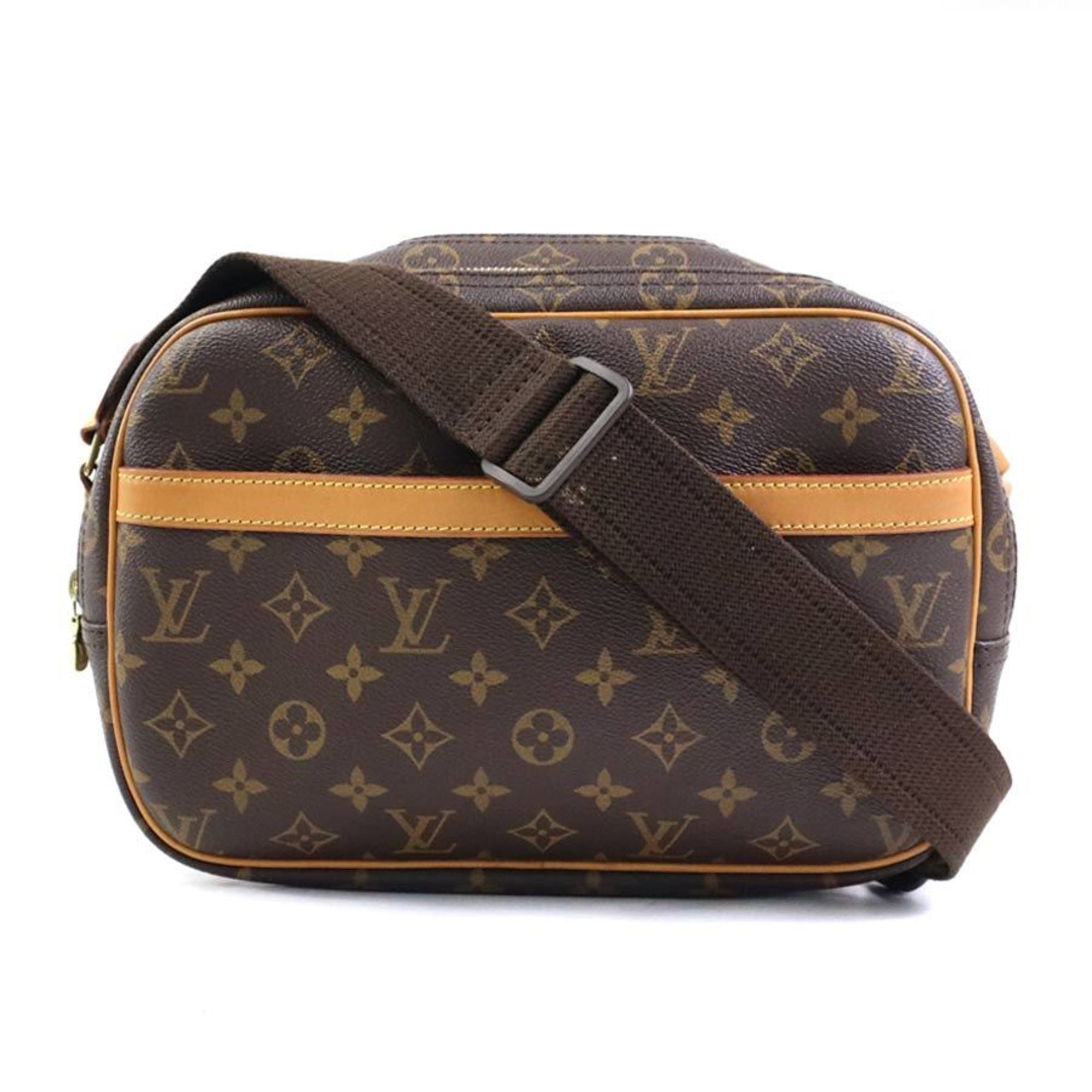 Louis Vuitton Brown Monogram Shoulder Bag (Pre-Owned)