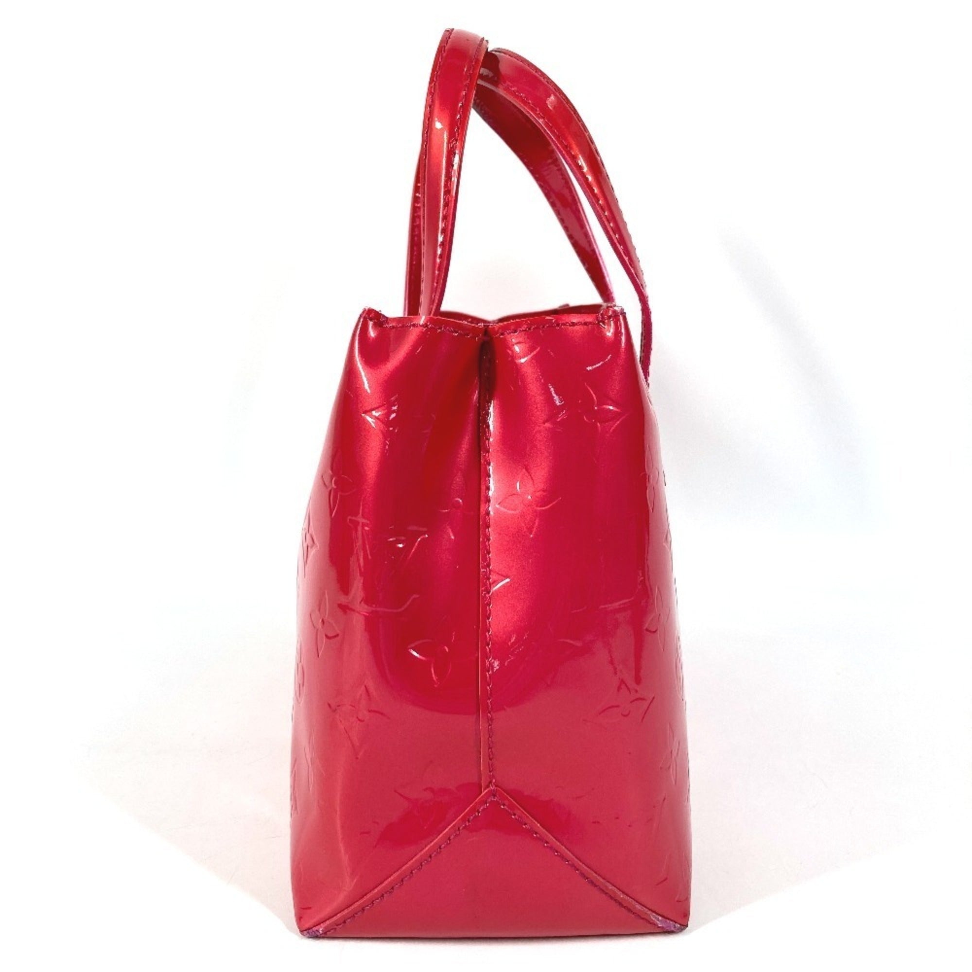 Louis Vuitton Galle Pink Rose Pop Monogram Vernis Handbag Tote Bag (Pre-Owned)