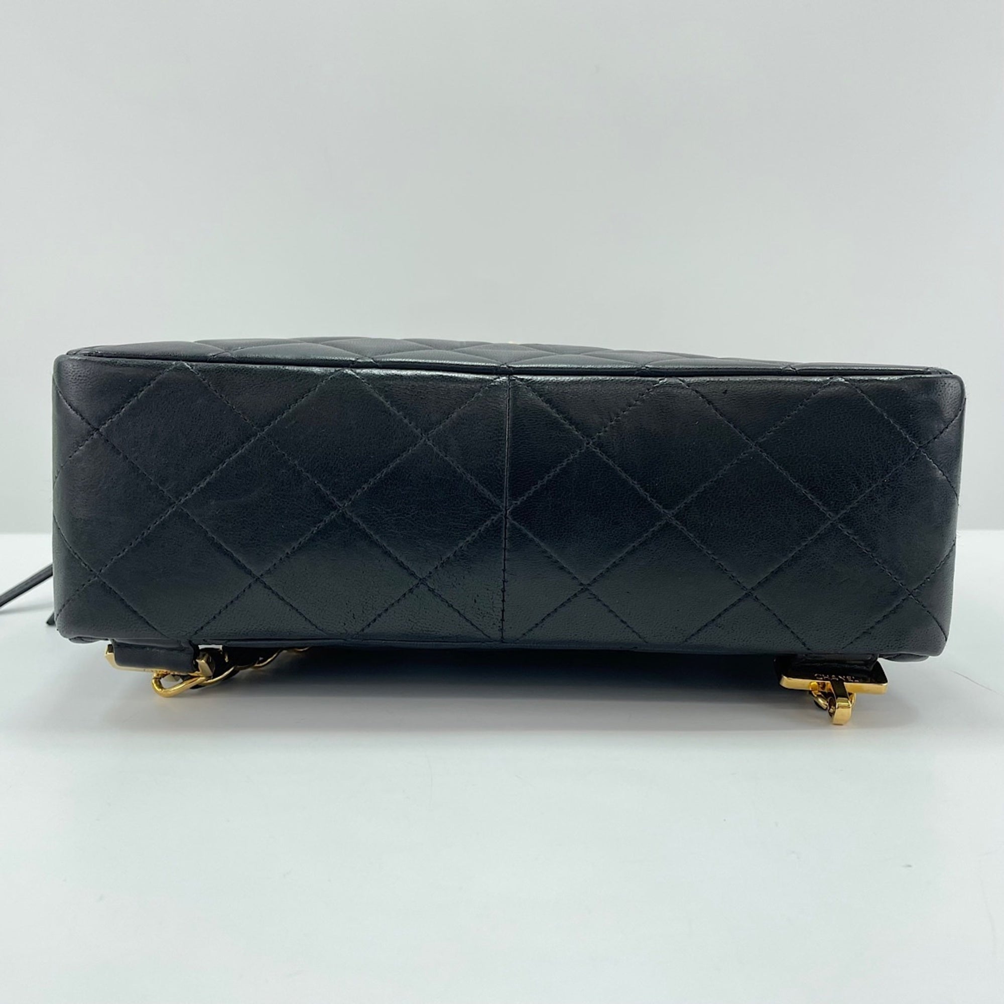 Chanel Matelasse Black Backpack (Pre-Owned)