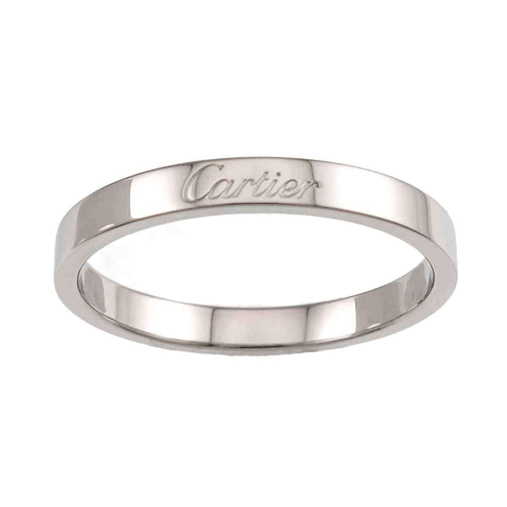Cartier Platinum 950 Band Ring (Pre-Owned)
