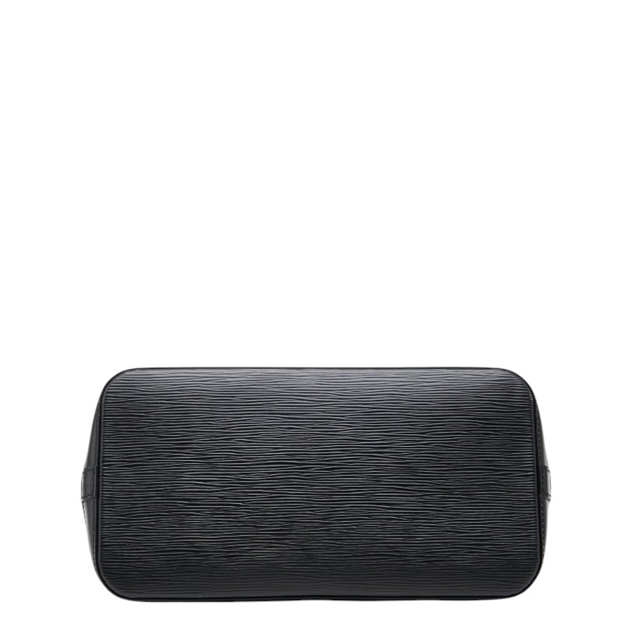 Louis Vuitton Epi Black Noir Leather Handbag (Pre-Owned)