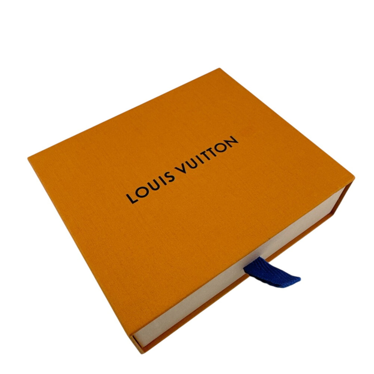 Louis Vuitton Blue Leather Wallet (Tri-Fold) (Pre-Owned)