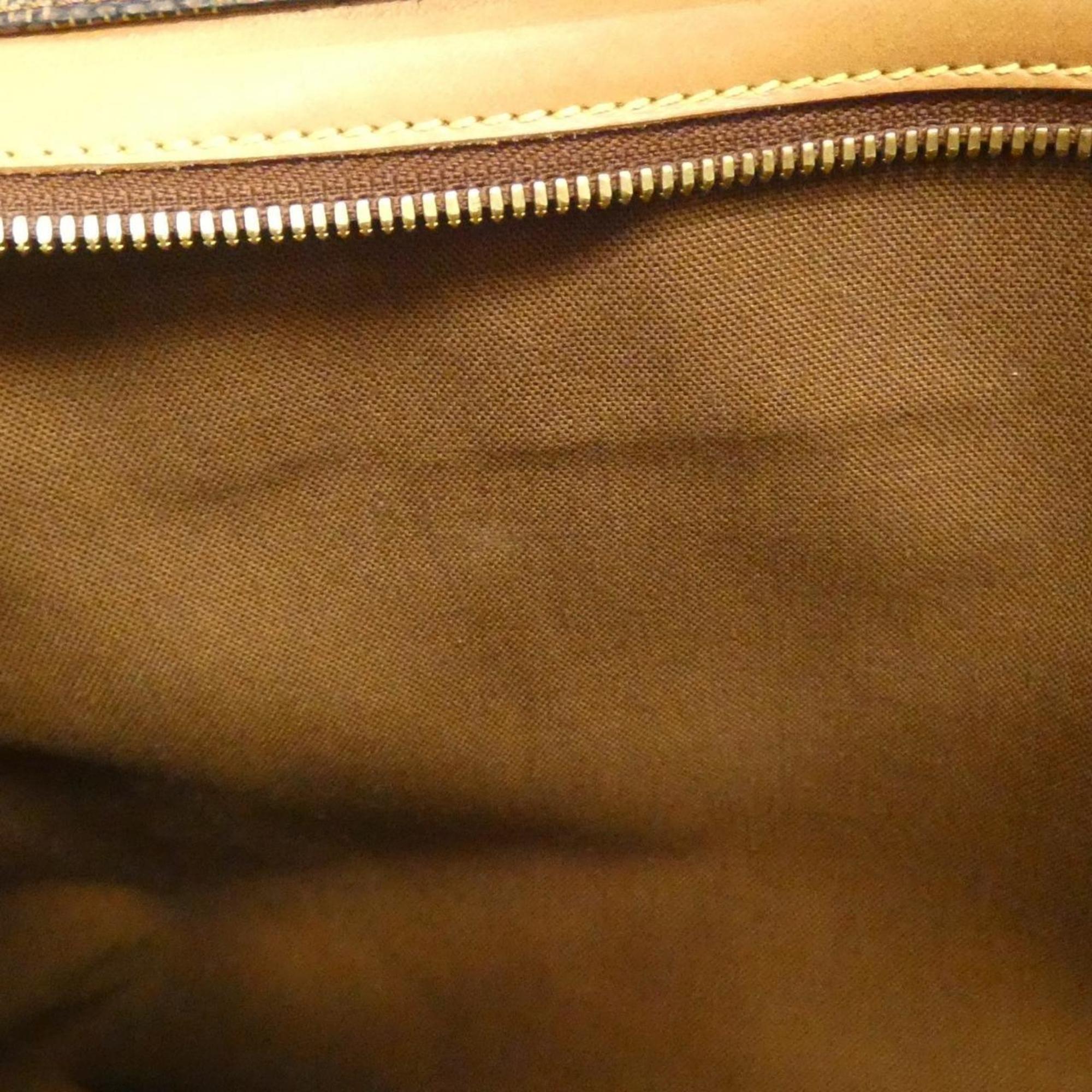 Louis Vuitton Brown Coated Canvas Shoulder Bag (Pre-Owned)