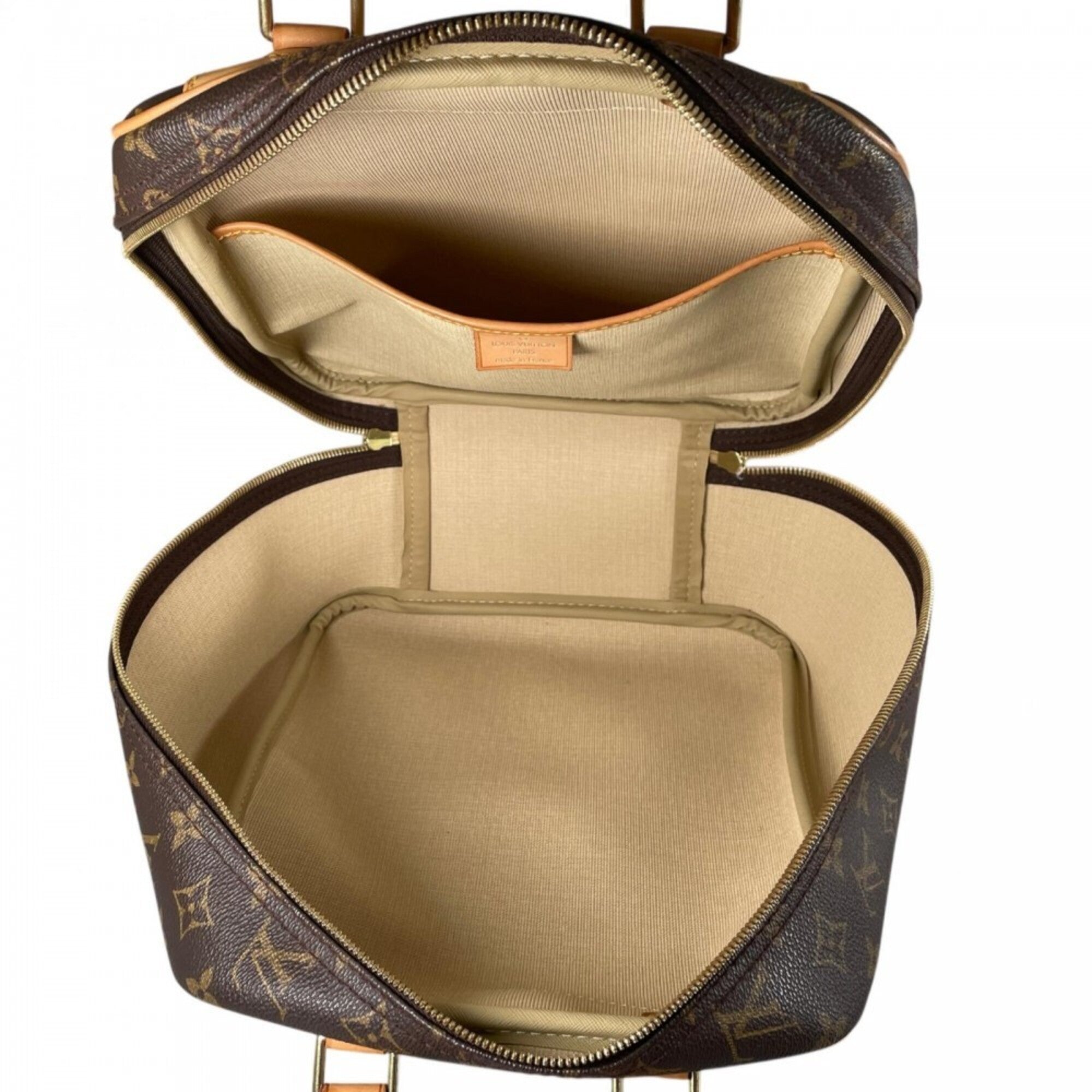 Louis Vuitton Brown Monogram White Monogram Handbag (Pre-Owned)