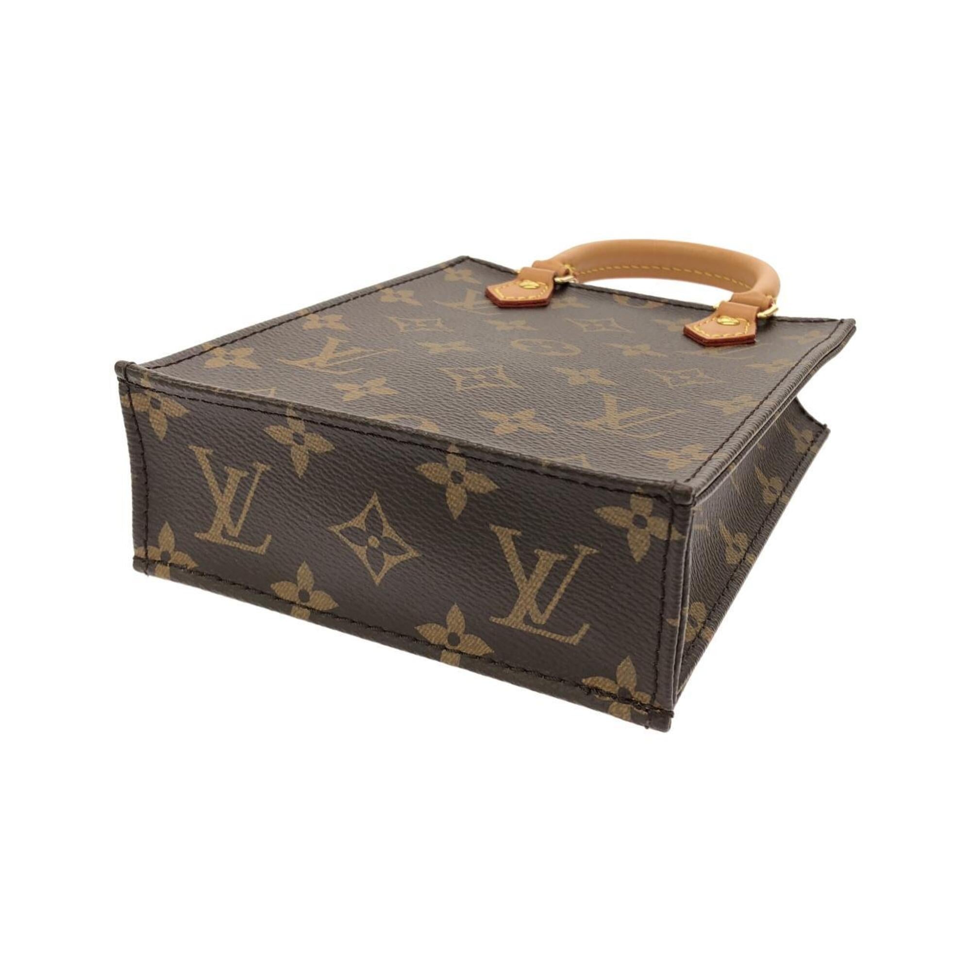 Louis Vuitton Marron Coated Canvas Handbag (Pre-Owned)
