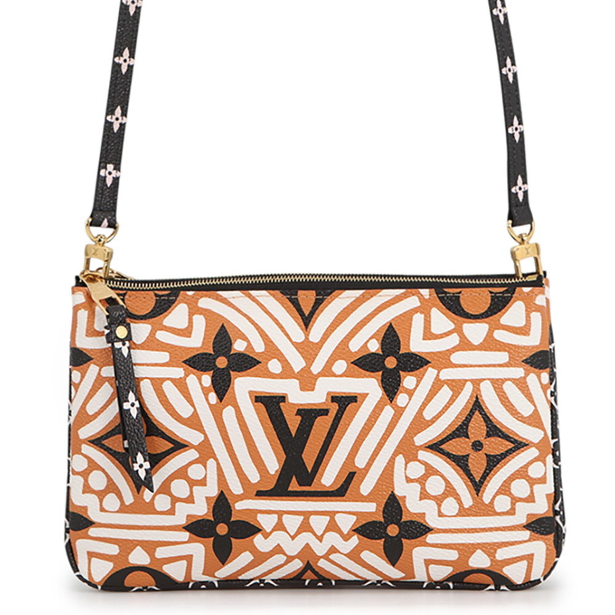 Louis Vuitton Monogram Gold Monogram Handbag Pochette Shoulder Bag (Pre-Owned)