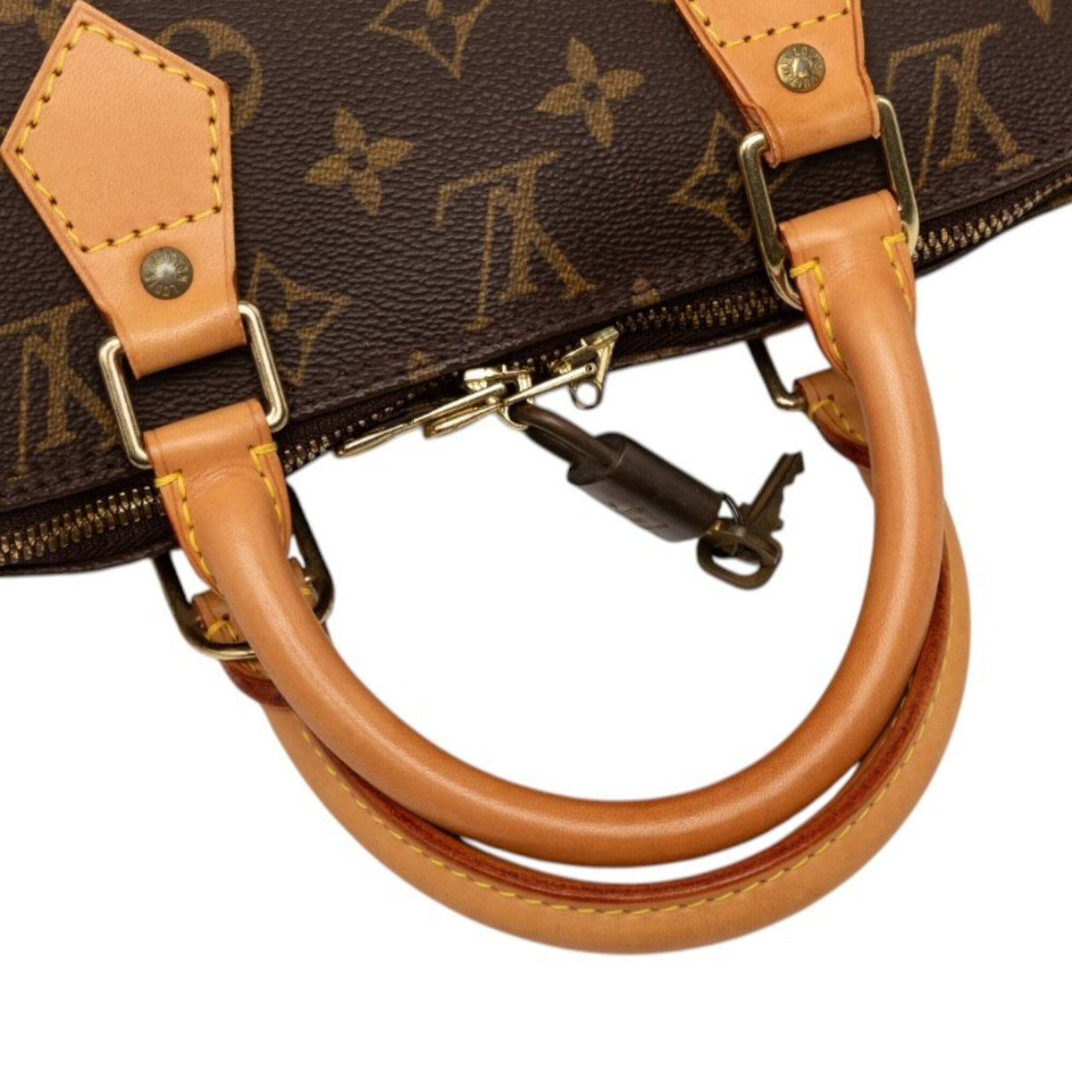 Louis Vuitton Brown Pvc Leather Handbag (Pre-Owned)