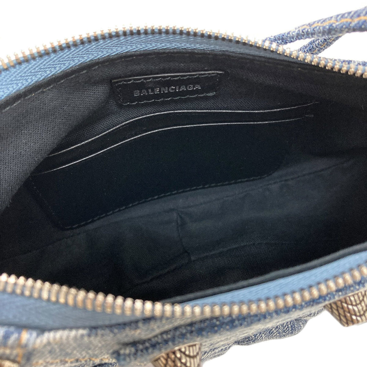 Balenciaga Blue Denim Handbag (Pre-Owned)
