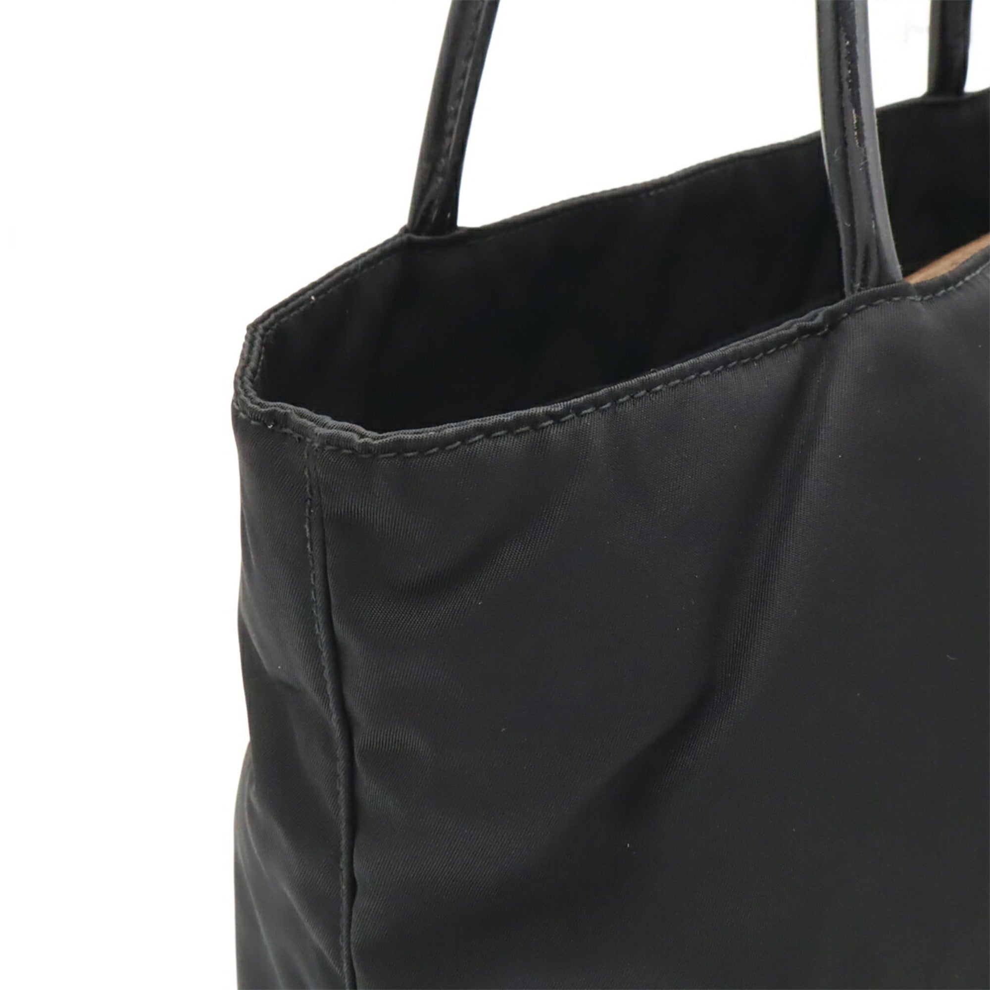 Prada Black Nero Nylon Shoulder Bag Tote Bag (Pre-Owned)