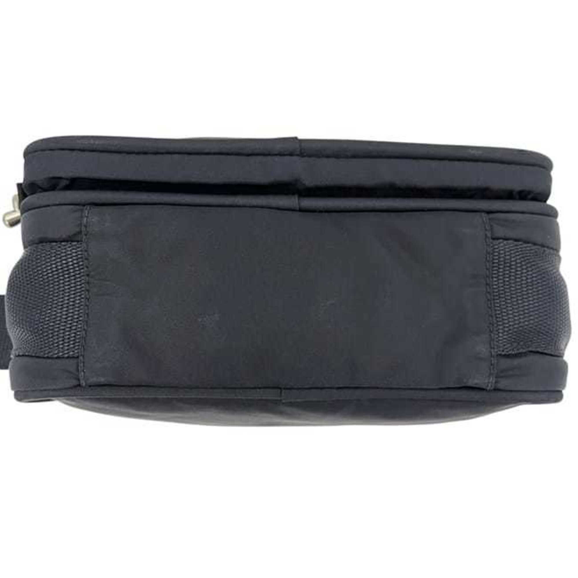 Prada Black Nero Nylon Shoulder Bag (Pre-Owned)