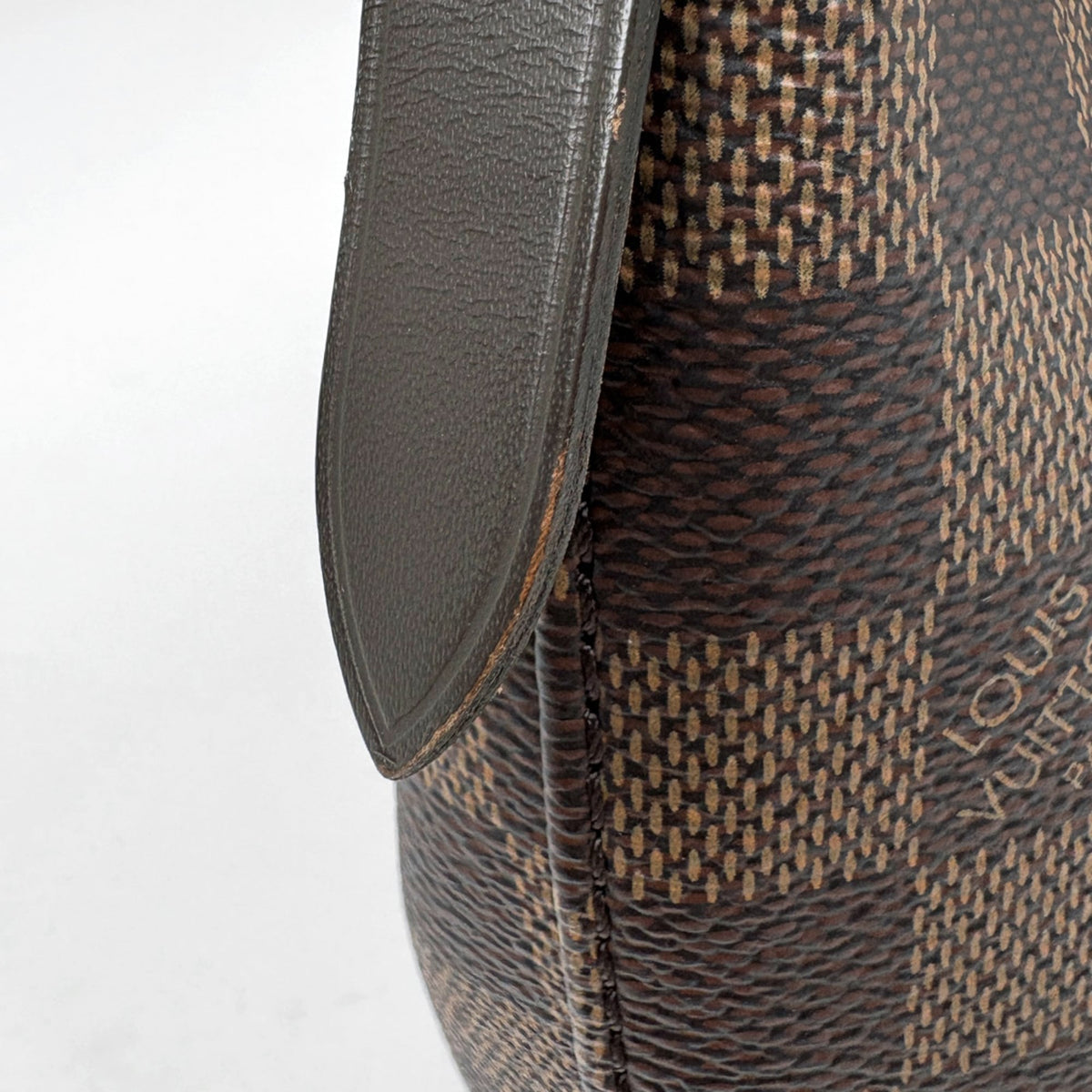 Louis Vuitton Brown Damier Canvas Handbag Shoulder Bag (Pre-Owned)