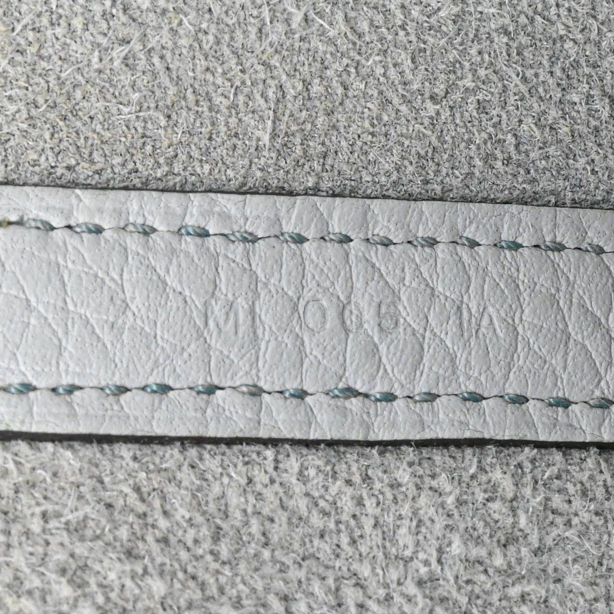 Hermes Picotin Light Blue Gray Taurillon Clemence Leather Handbag (Pre-Owned)