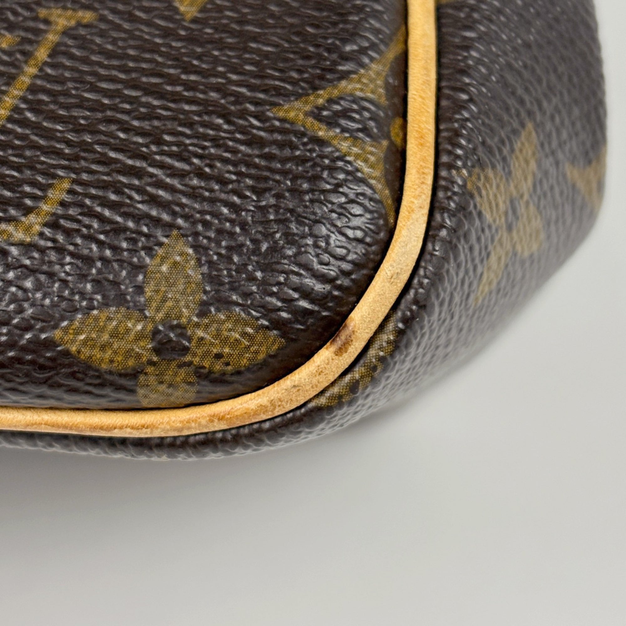 Louis Vuitton Brown Monogram Handbag Tote Bag (Pre-Owned)