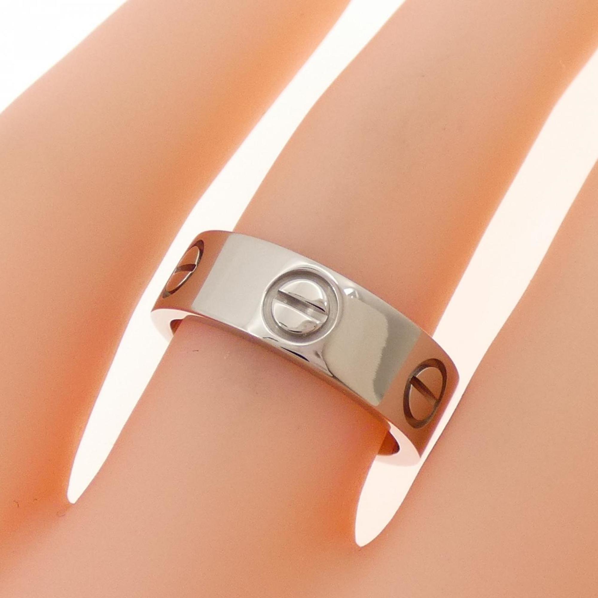 Cartier Love White Gold (18K) Band Ring (Pre-Owned)