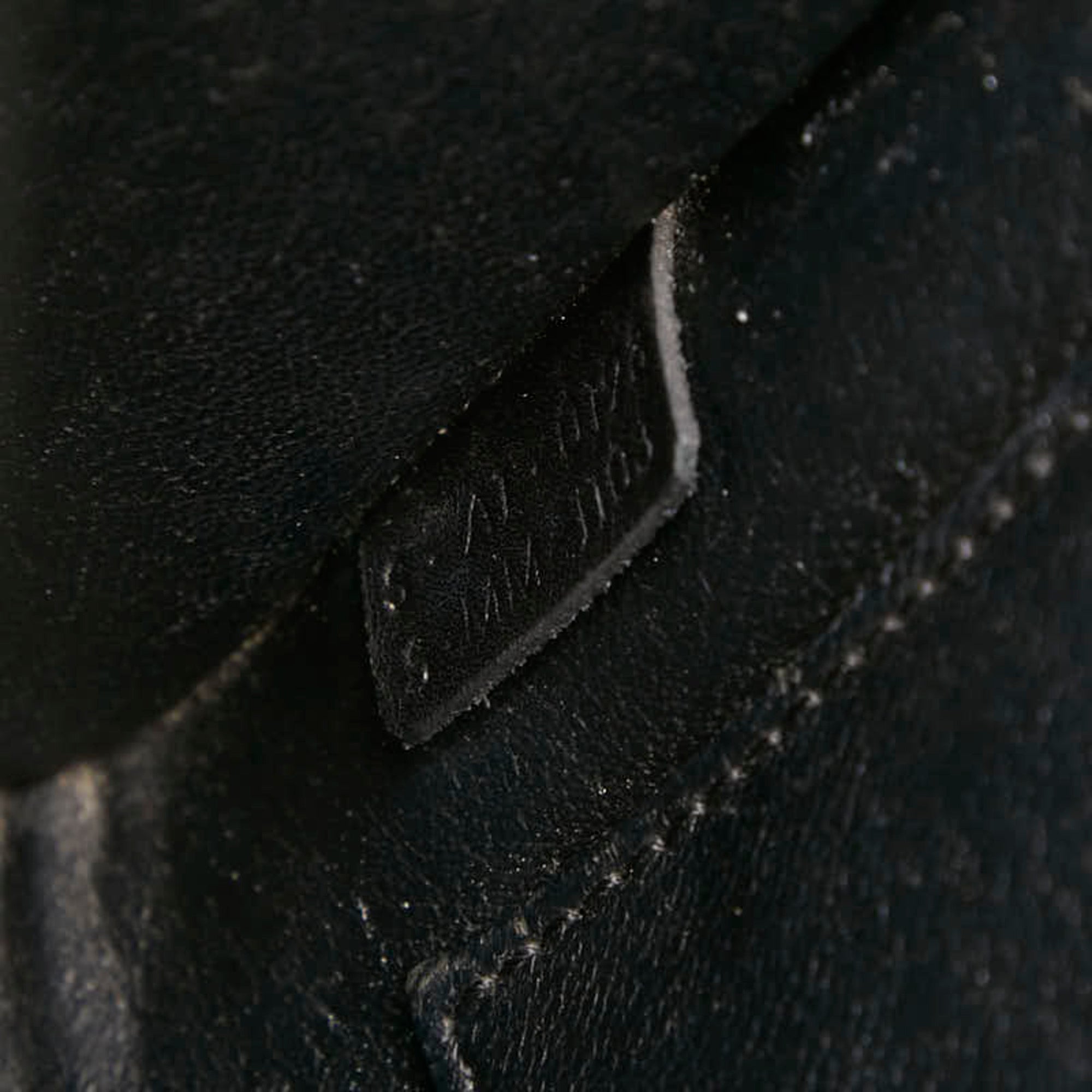 Celine Beige Black Navy Suede Leather Handbag (Pre-Owned)
