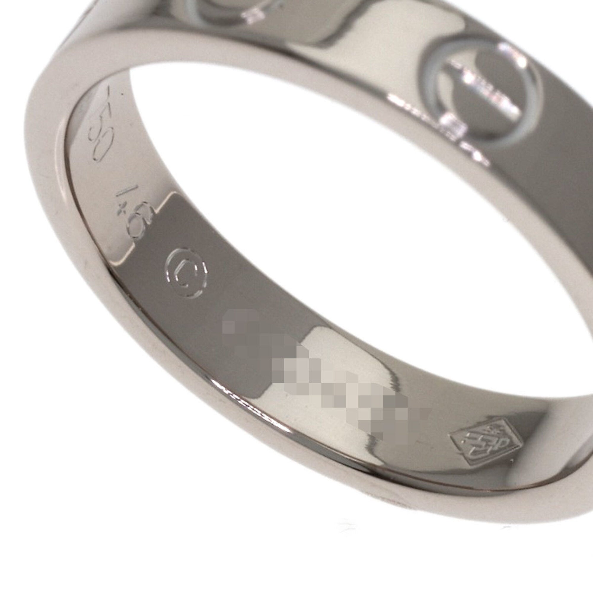 Cartier White Gold White Gold (18K) Band Ring (Pre-Owned)