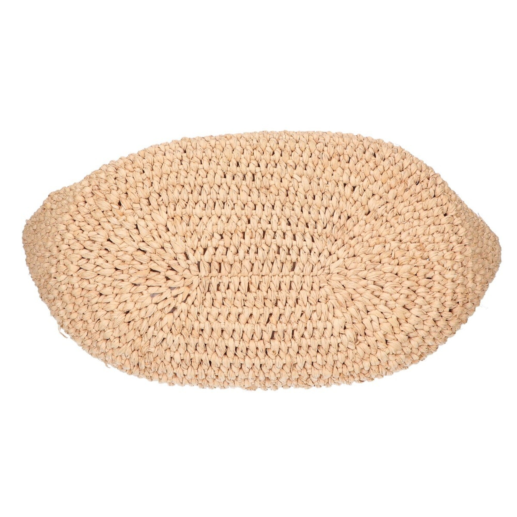 Balenciaga Black Raffia Basket Handbag (Pre-Owned)