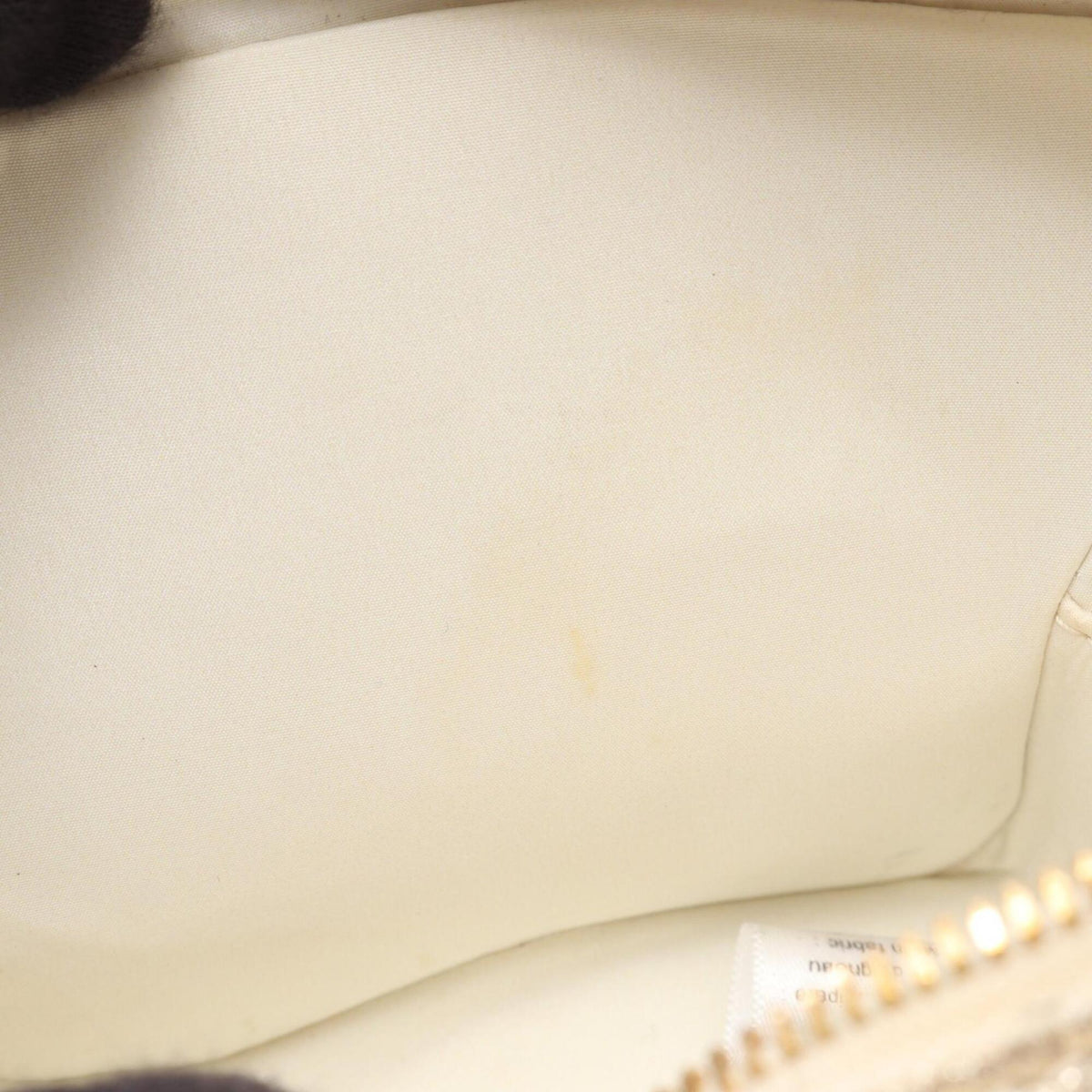 Christian Dior Gold Leather Handbag Shoulder Bag (Pre-Owned)