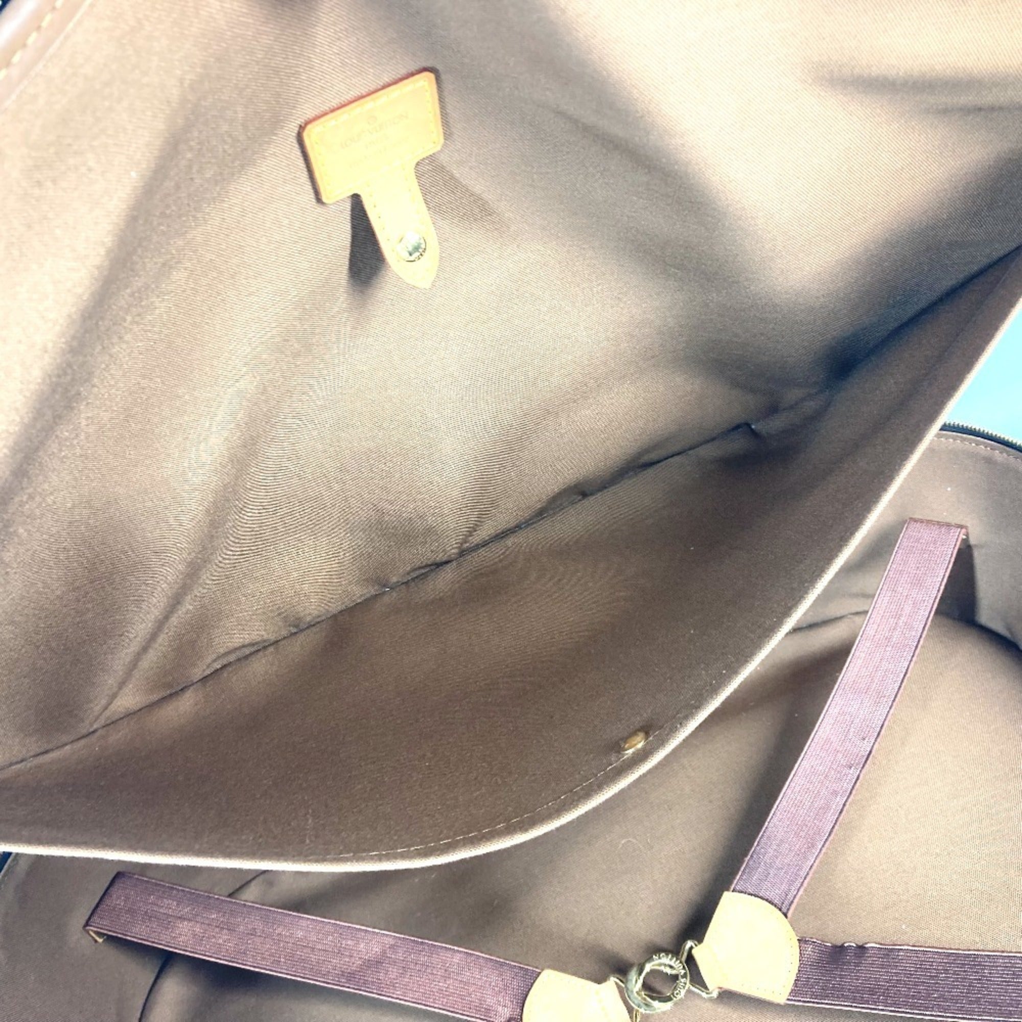 Louis Vuitton Brown Monogram Boston Bag Shoulder Bag (Pre-Owned)