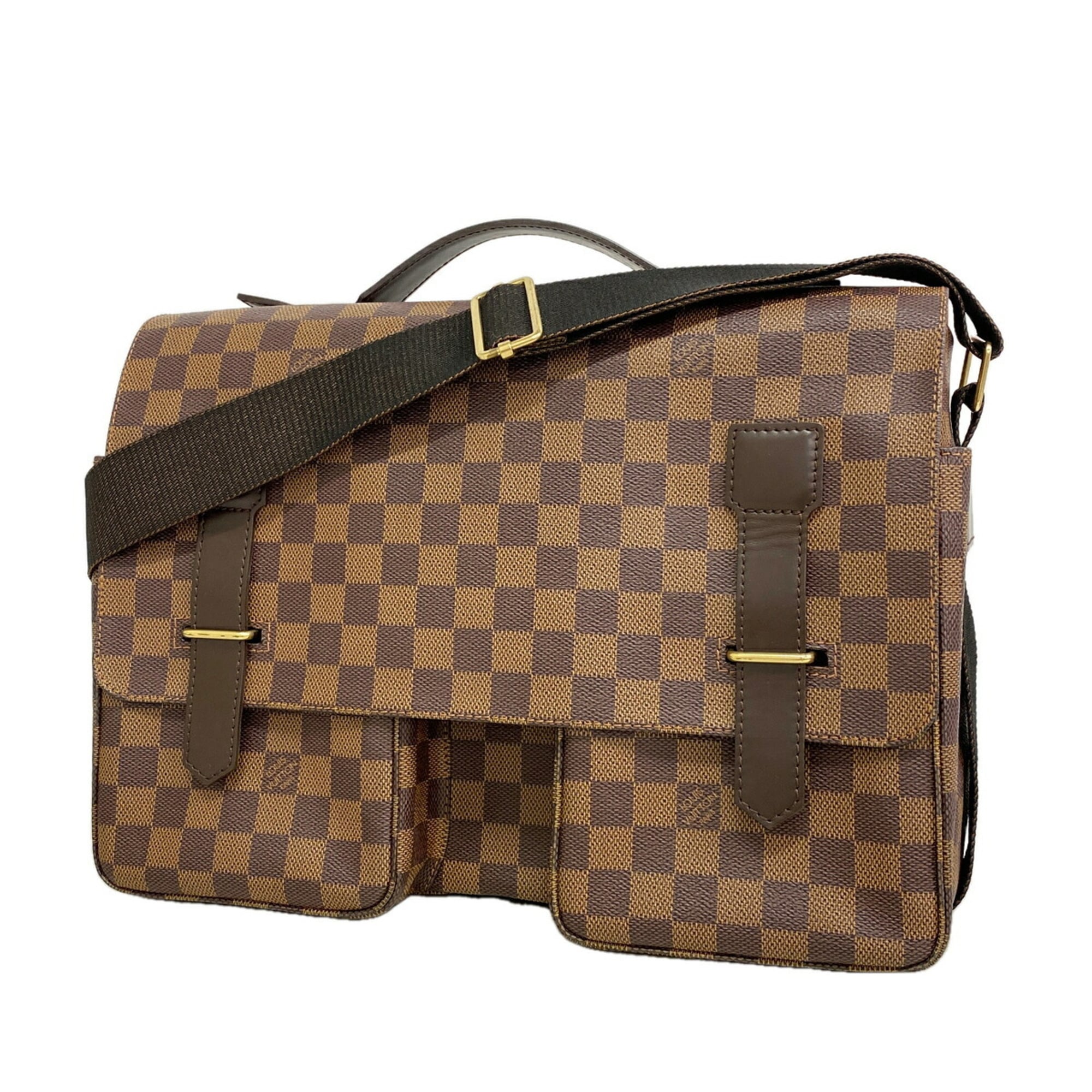 Louis Vuitton Ebene Handbag (Pre-Owned)
