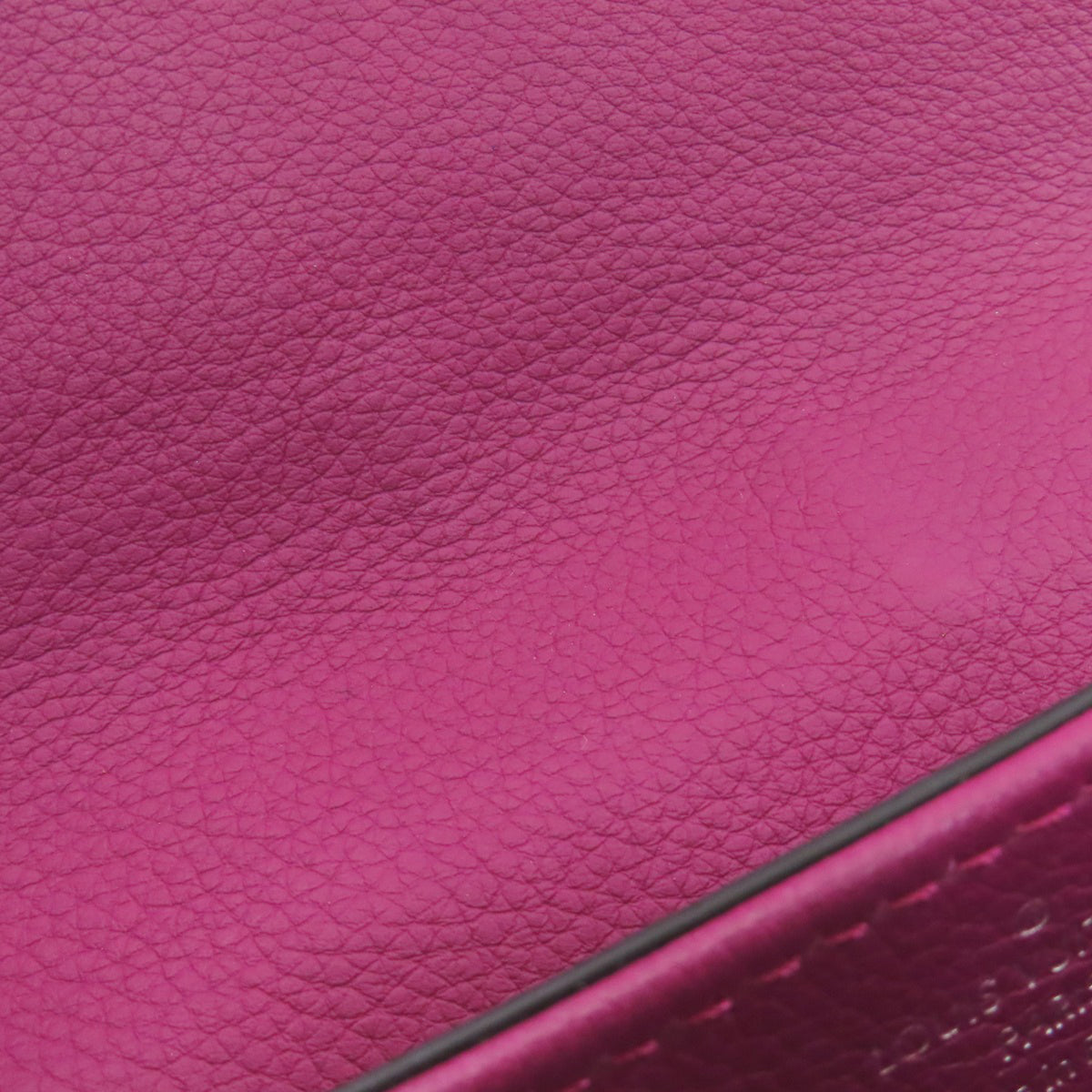 Louis Vuitton Gray Pink Purple Leather Shoulder Bag (Pre-Owned)