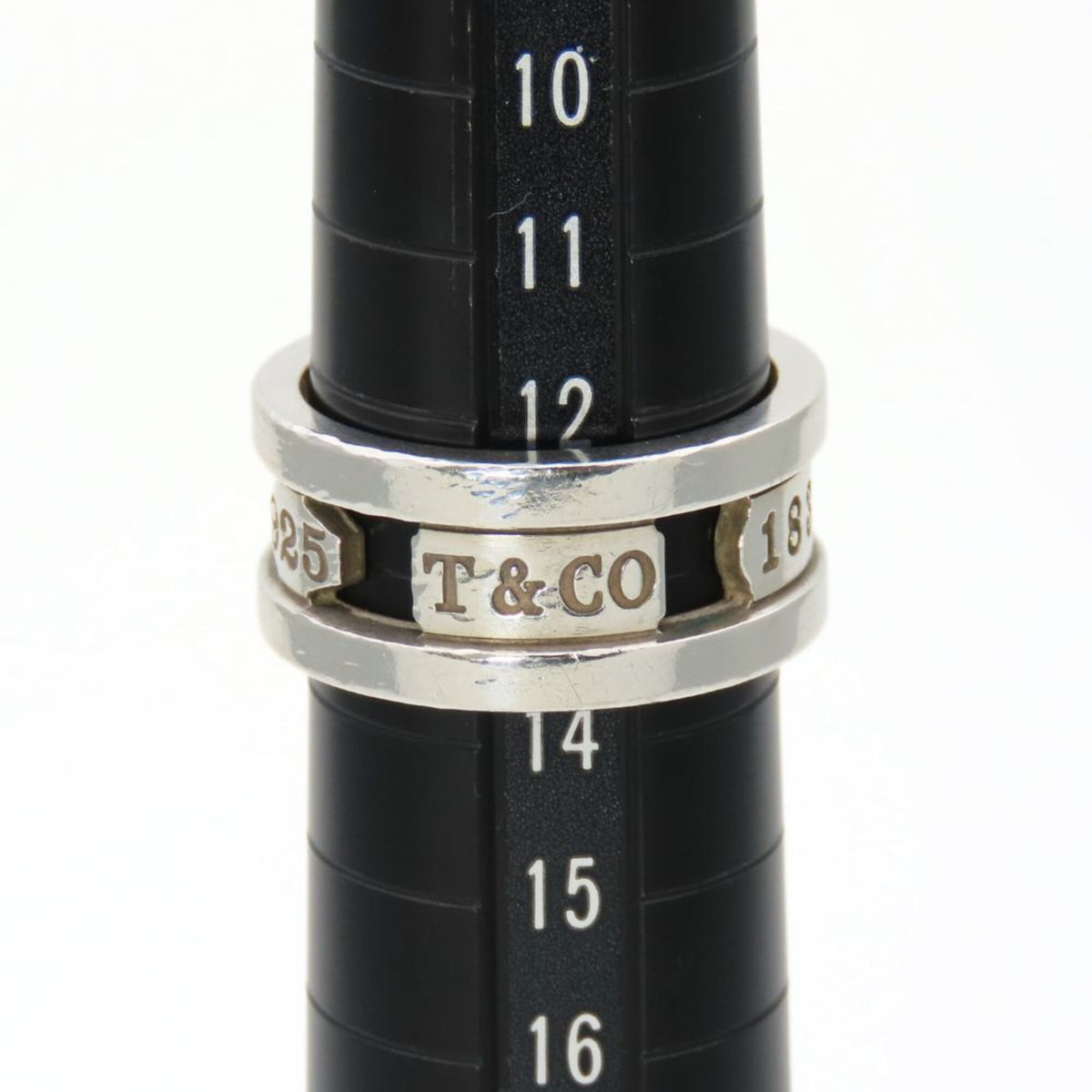 Tiffany Silver Silver 925 Band Ring (Pre-Owned)