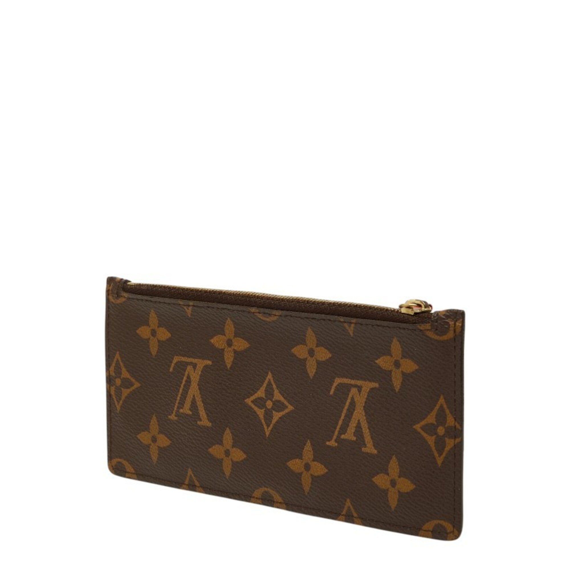 Louis Vuitton Brown Pvc Handbag Pochette Pouch (Pre-Owned)