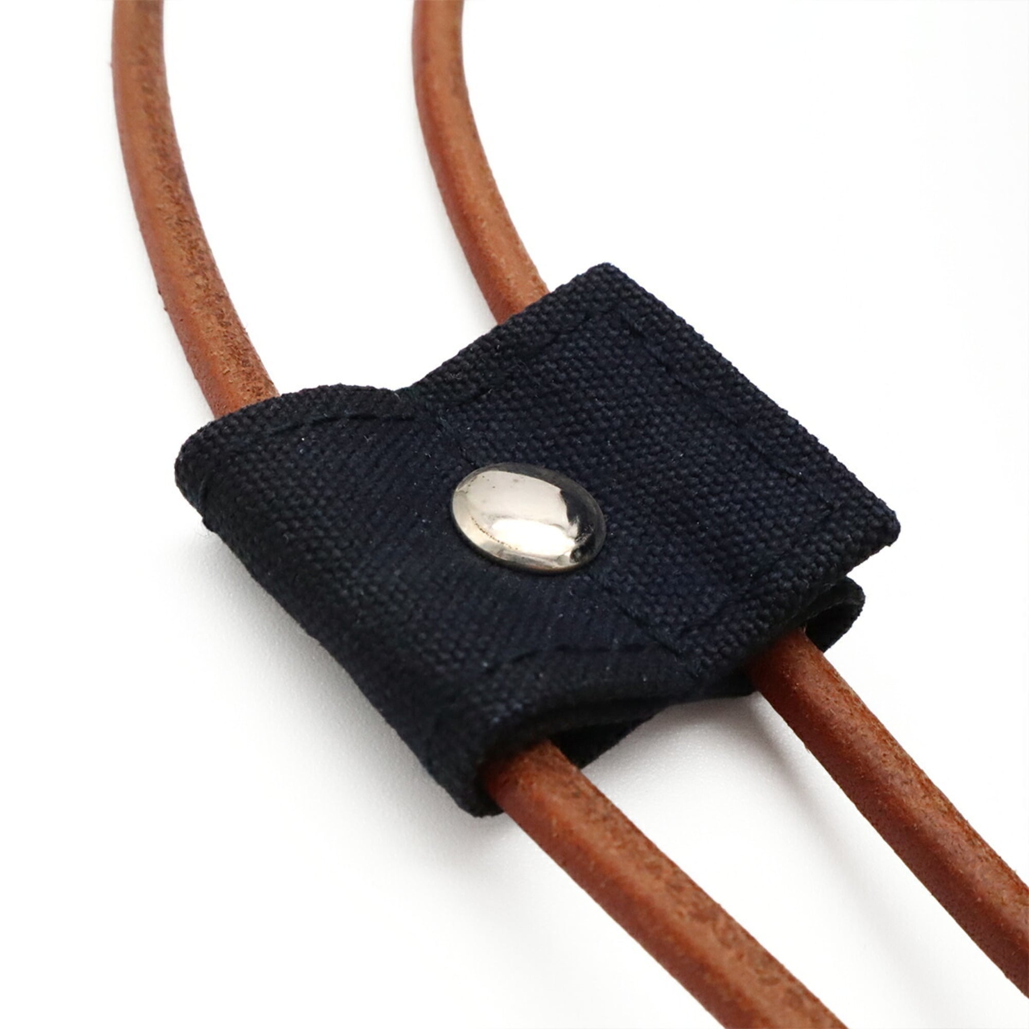 Hermes Navy Canvas Shoulder Bag (Pre-Owned)