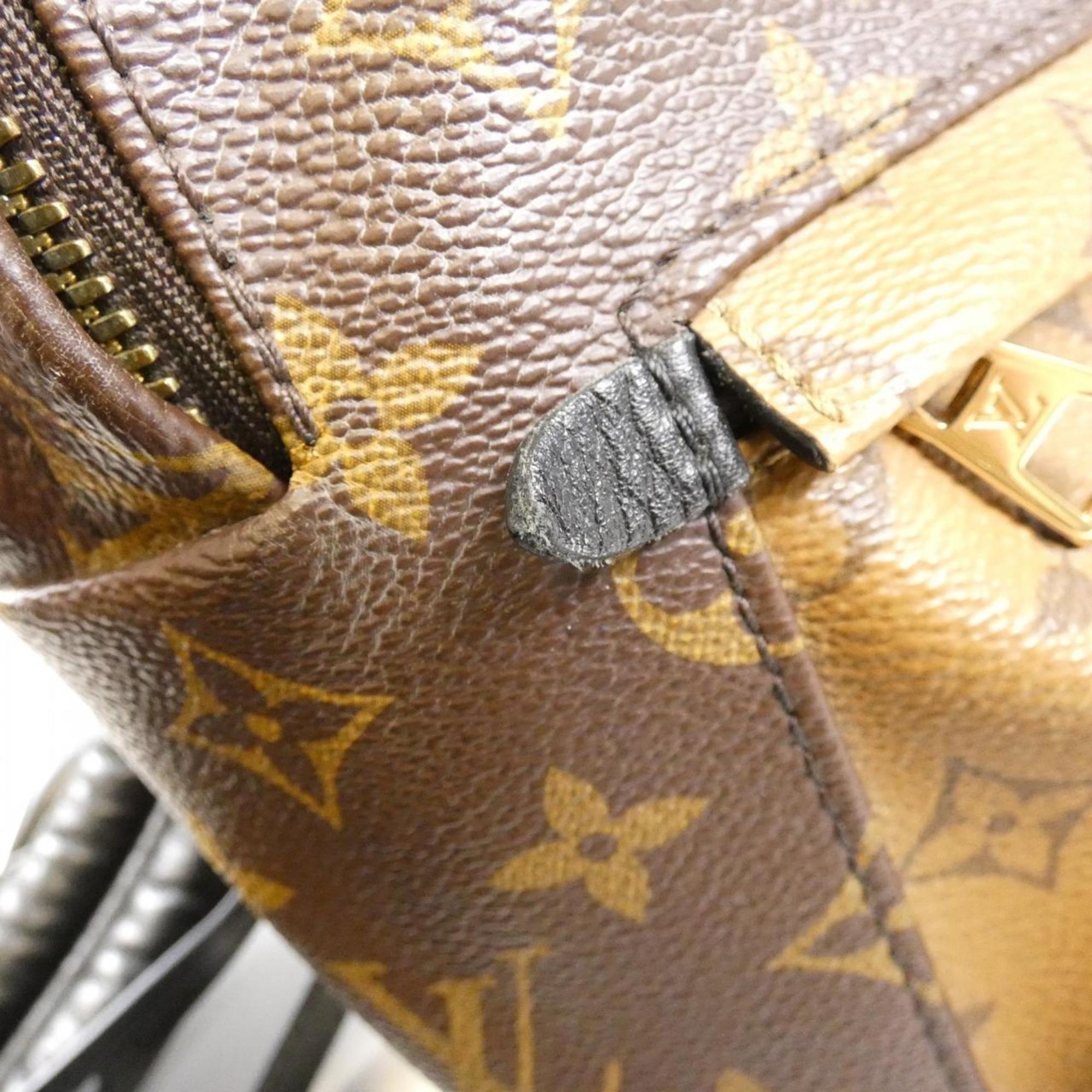 Louis Vuitton Marron Monogram Reverse Monogram Reverse Backpack (Pre-Owned)