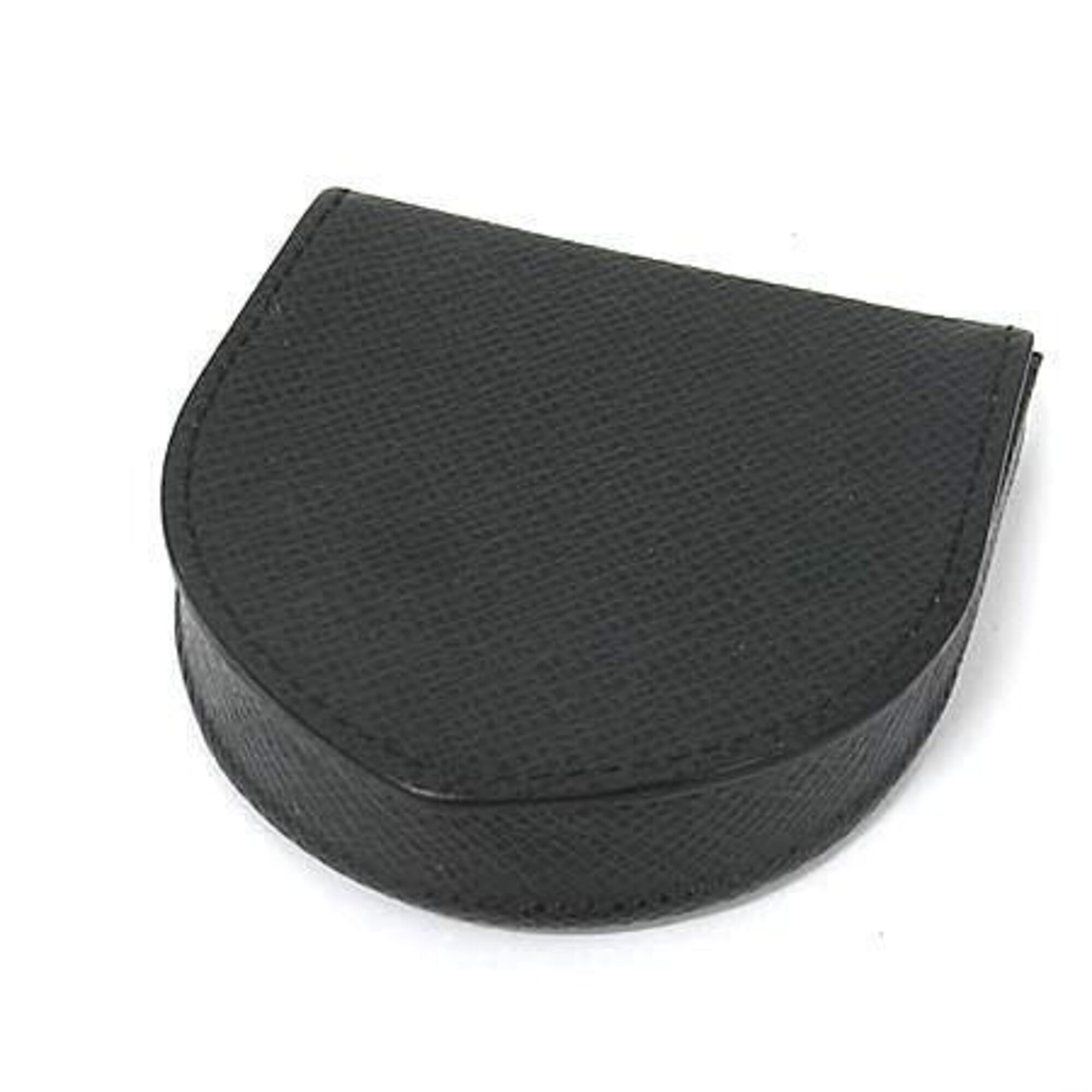 Louis Vuitton Ardoise Black Taiga Leather Coin Purse/Coin Case (Pre-Owned)