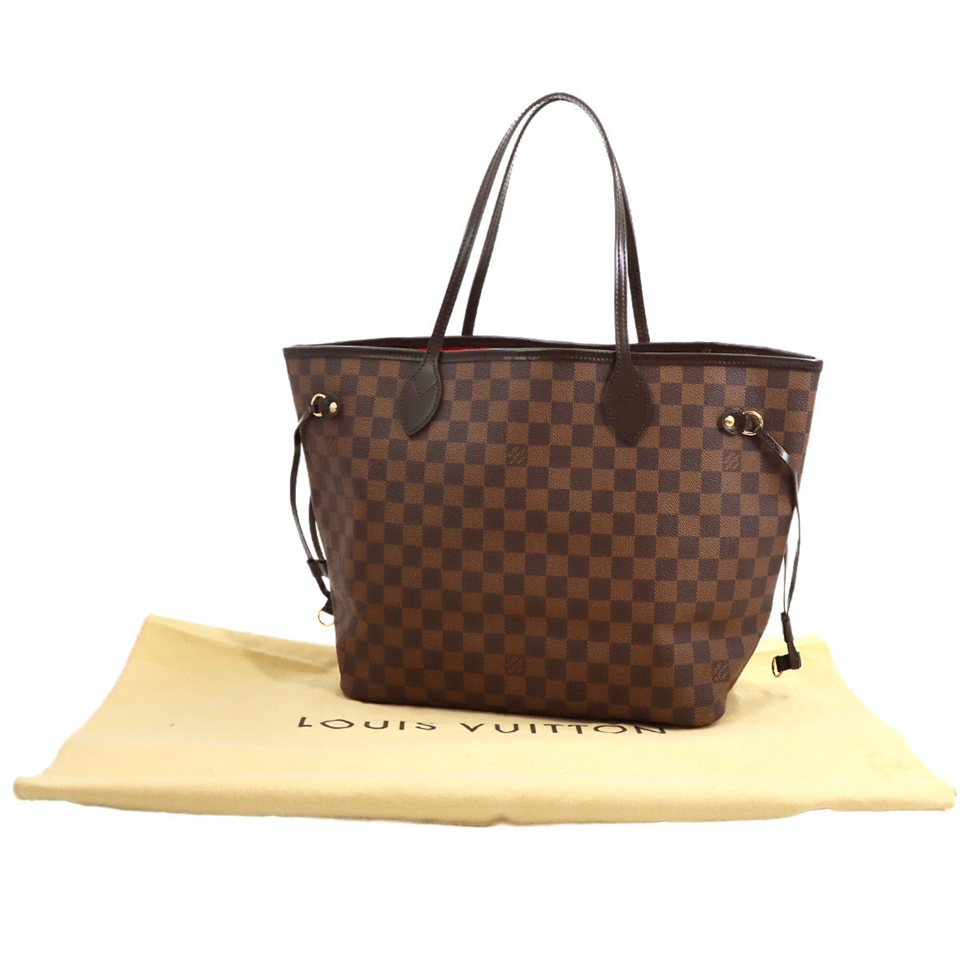 Louis Vuitton Brown Cerise Damier Canvas Ebene Damier Canvas Handbag Tote Bag (Pre-Owned)