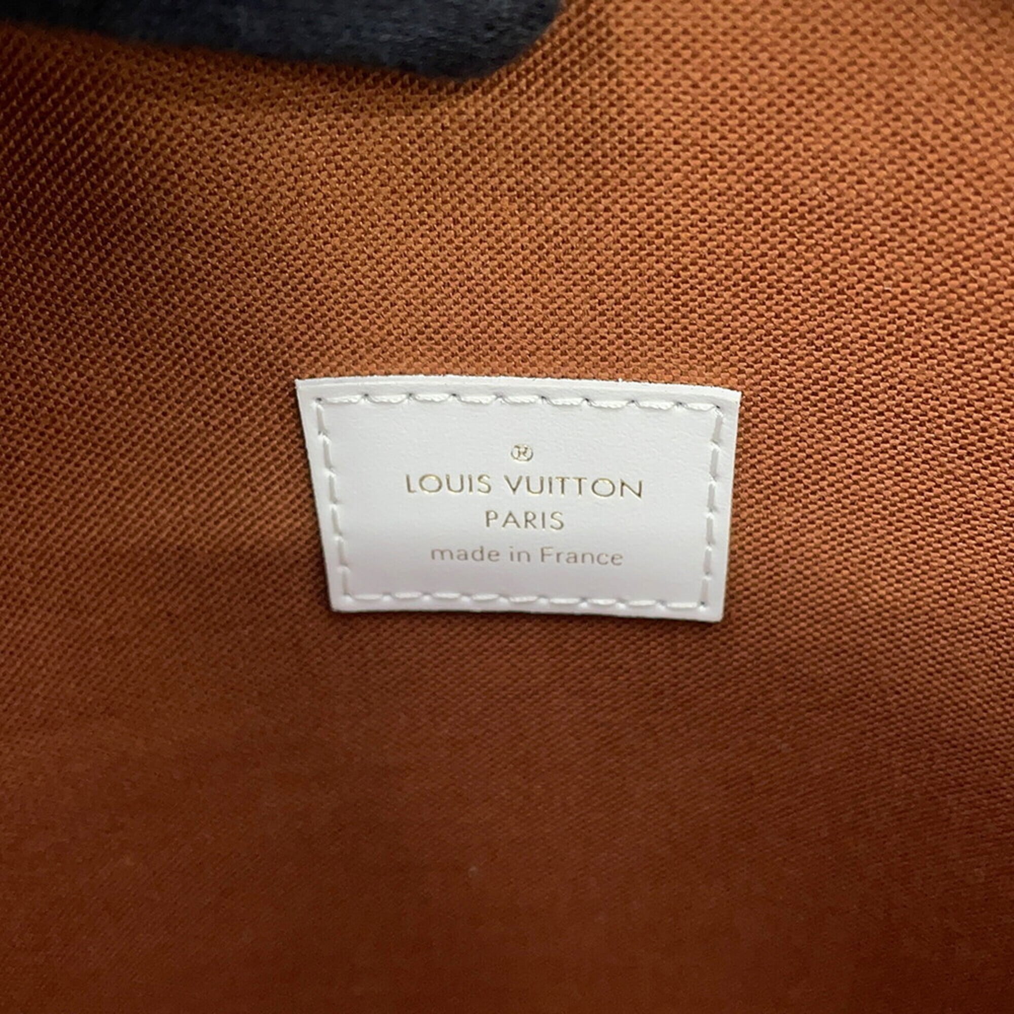 Louis Vuitton Brown Monogram White Yellow Monogram Handbag (Pre-Owned)