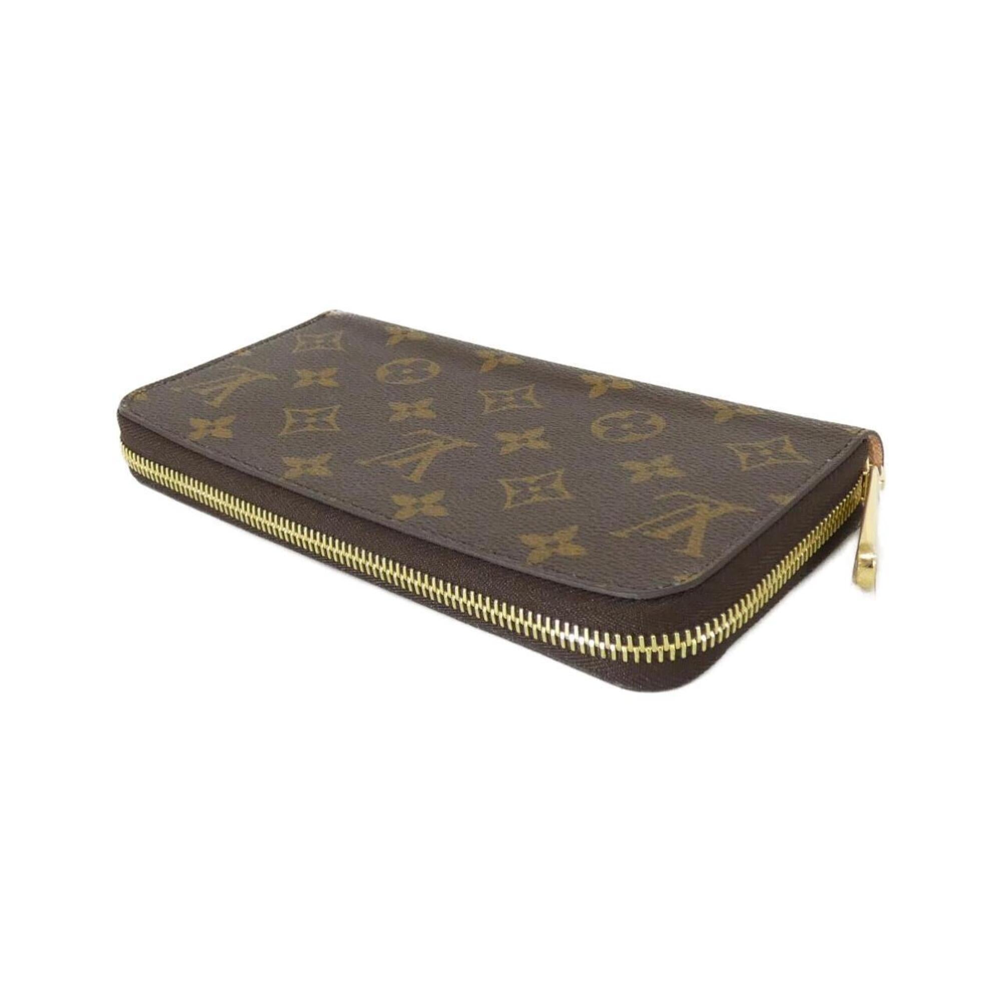 Louis Vuitton Monogram Marron Rose Ballerine Coated Canvas Long Wallet (Bi-Fold) (Pre-Owned)
