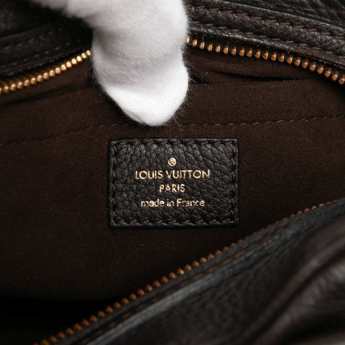 Louis Vuitton Brown Chocolat Monogram Monogram Handbag (Pre-Owned)