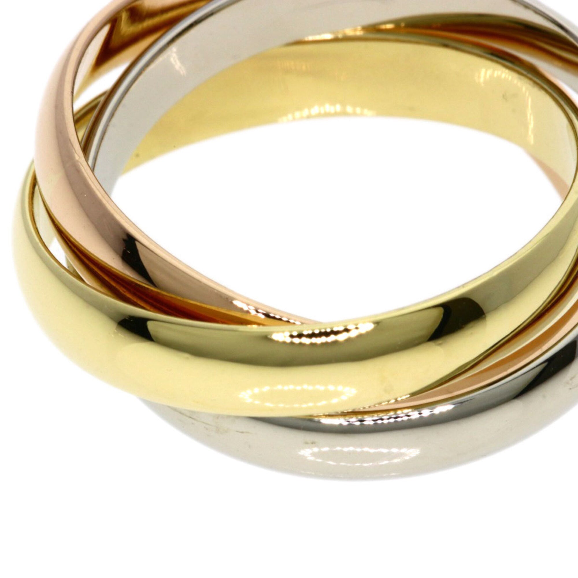 Cartier Yellow Gold (18K) Pink Gold (18K) White Gold (18K) Band Ring (Pre-Owned)