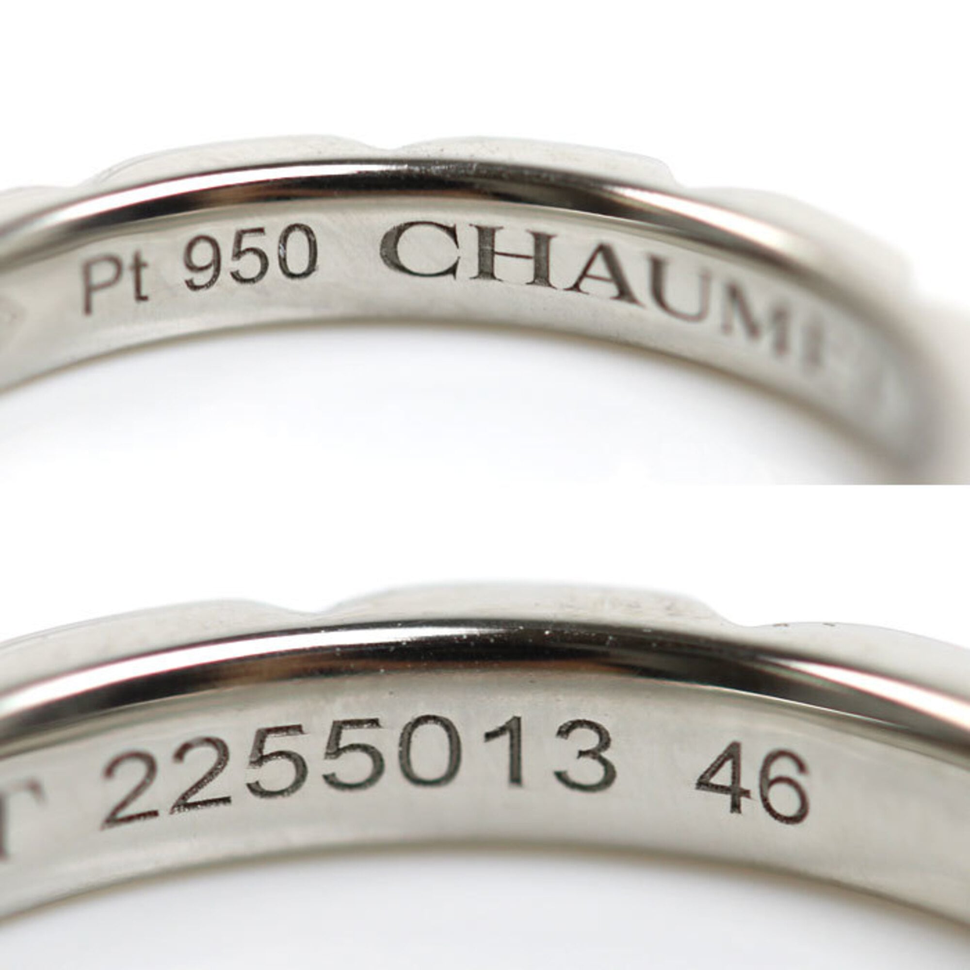 Chaumet Platinum 950 Band Ring (Pre-Owned)