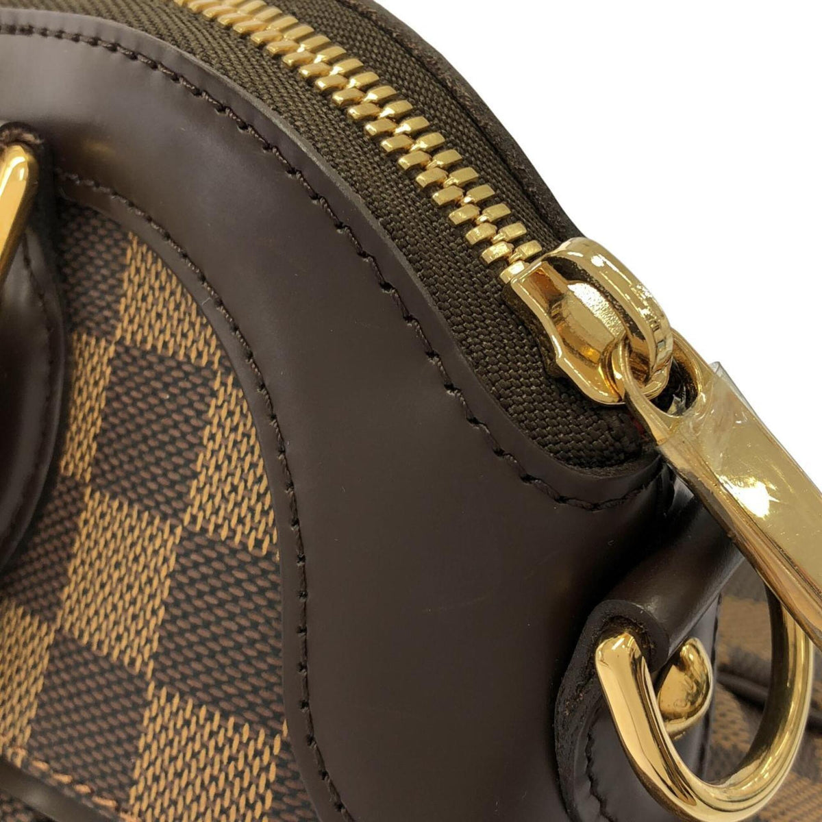 Louis Vuitton Brown Coated Canvas Handbag (Pre-Owned)