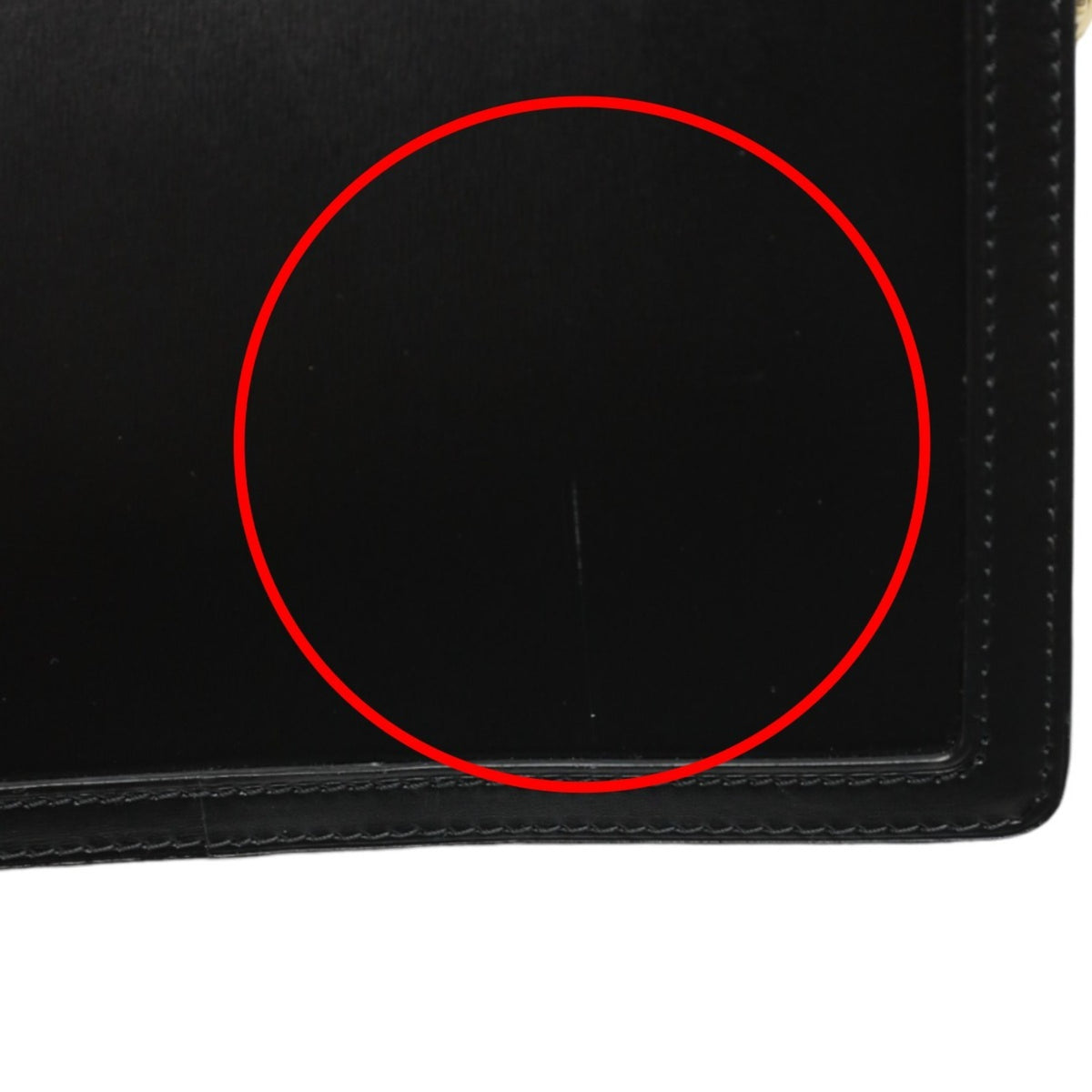 Louis Vuitton Black Noir Leather Shoulder Bag (Pre-Owned)