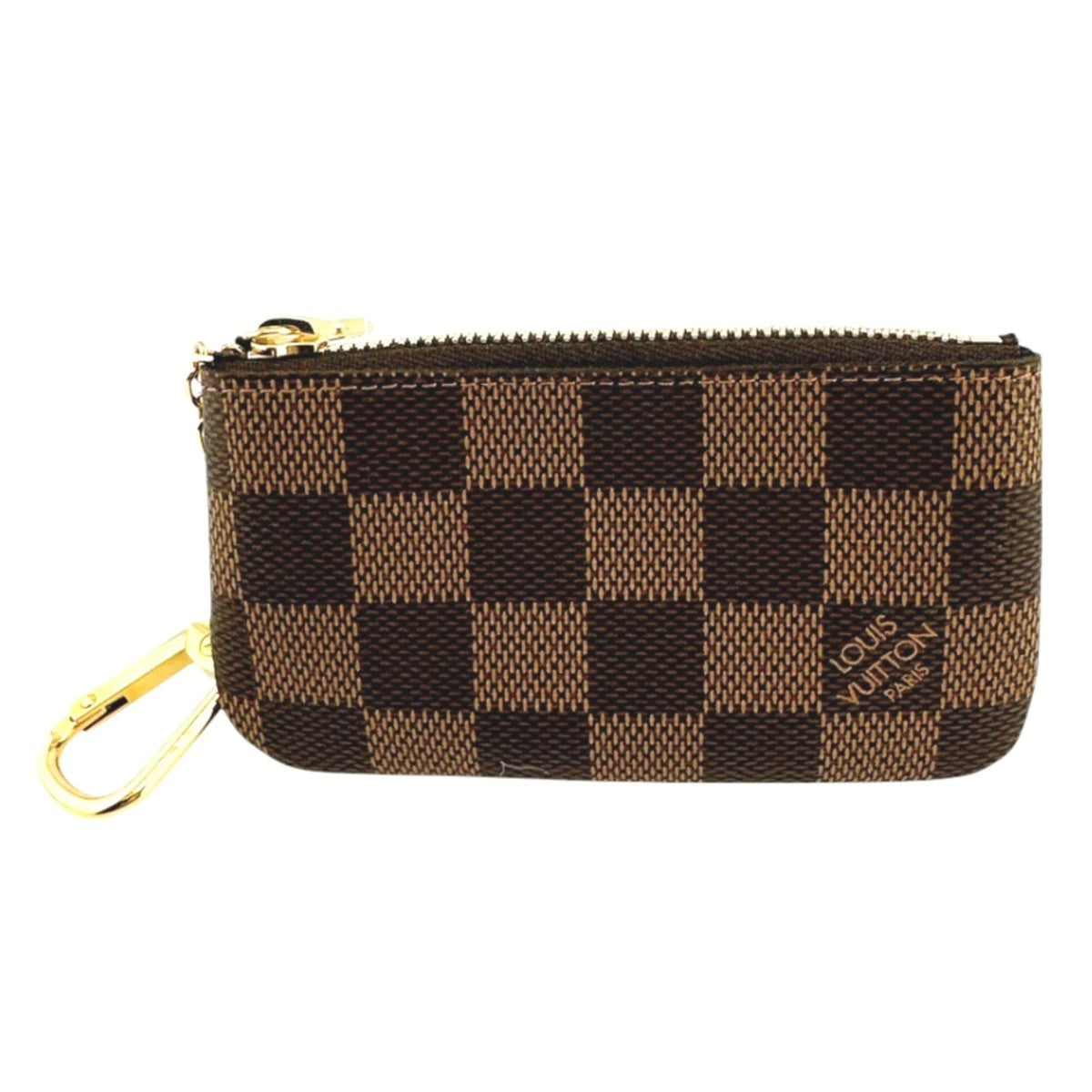 Louis Vuitton Damier Brown Damier Canvas Damier Canvas Coin Purse/Coin Case (Pre-Owned)