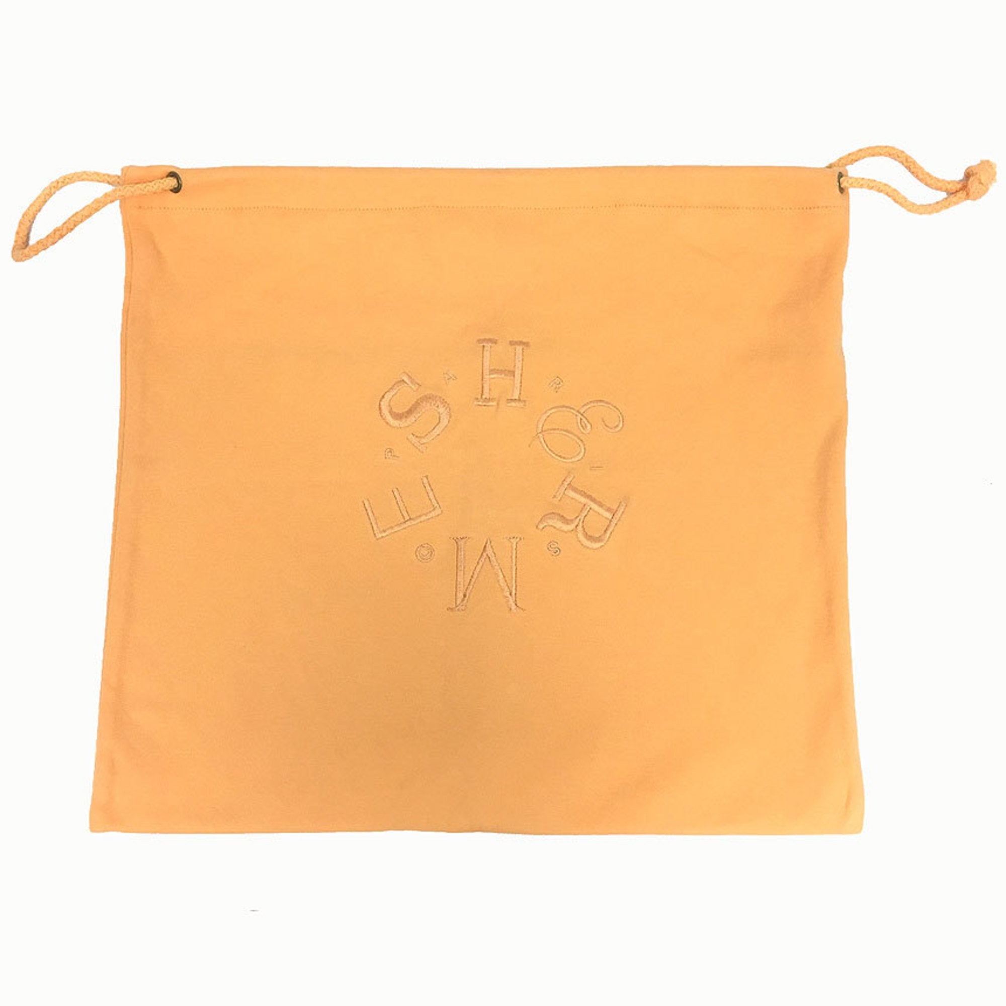 Hermes Orange Cotton Pouch (Pre-Owned)