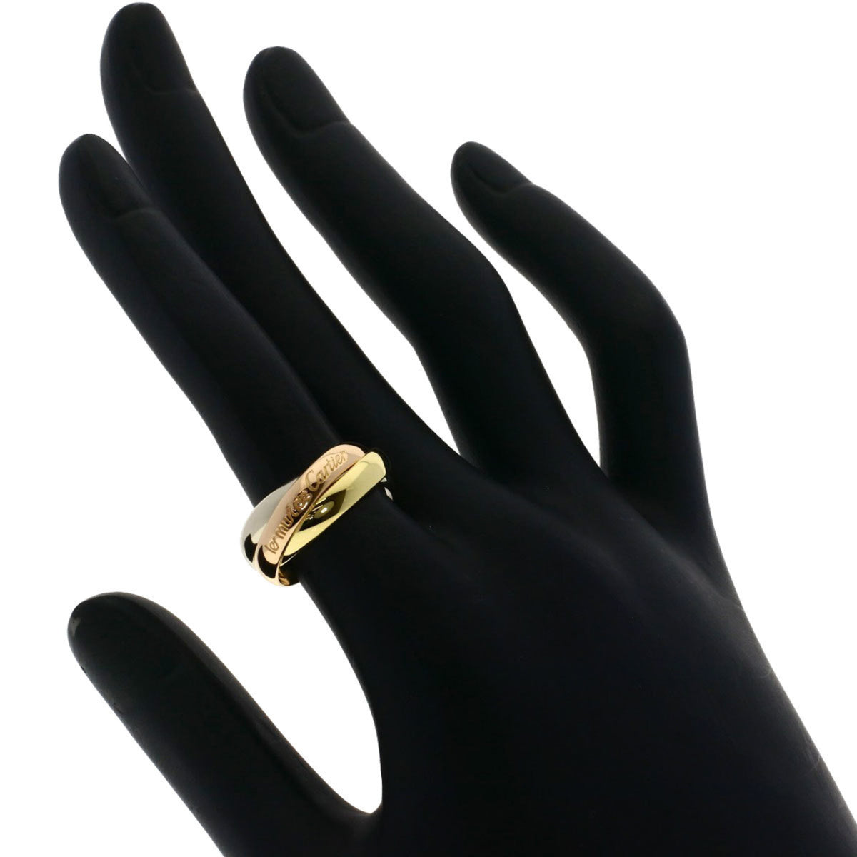 Cartier Yellow Gold (18K) Pink Gold (18K) White Gold (18K) Band Ring (Pre-Owned)