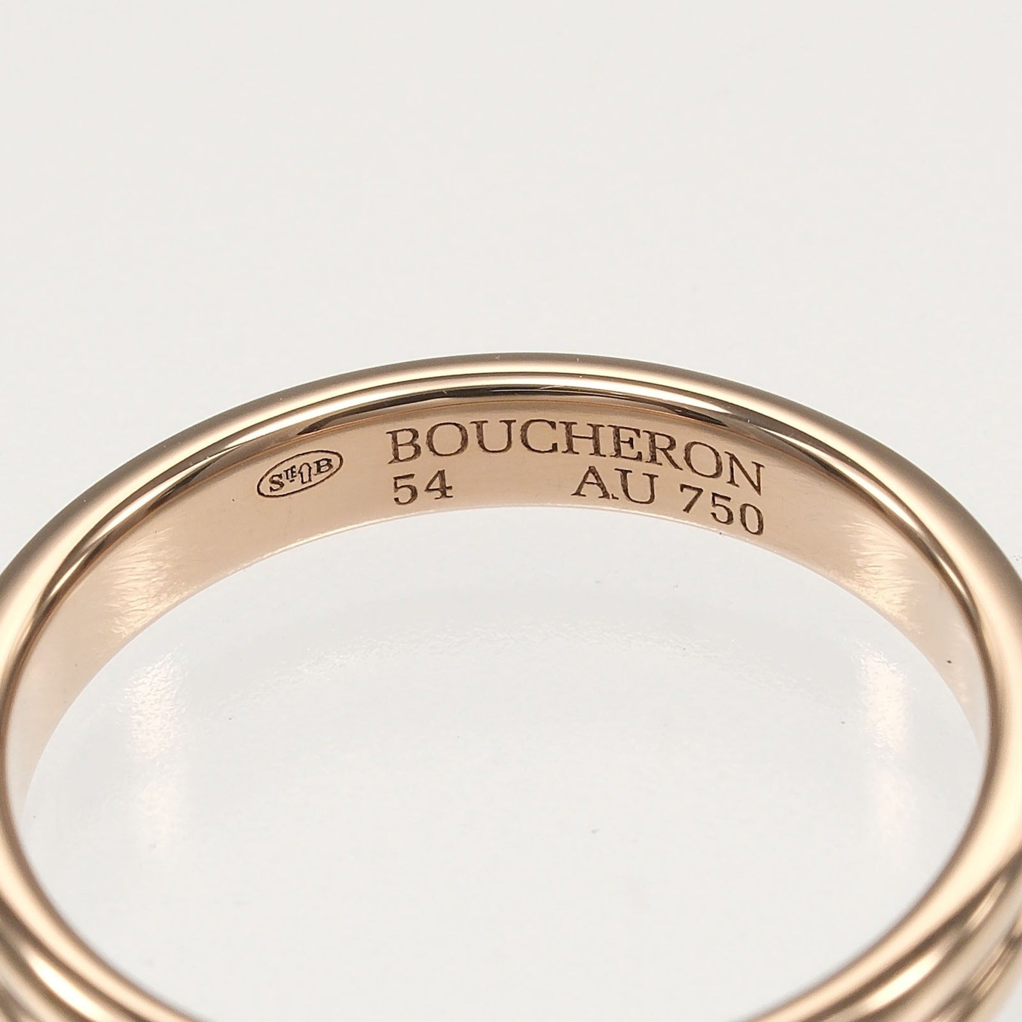 Boucheron Pink Gold (18K) Band Ring (Pre-Owned)