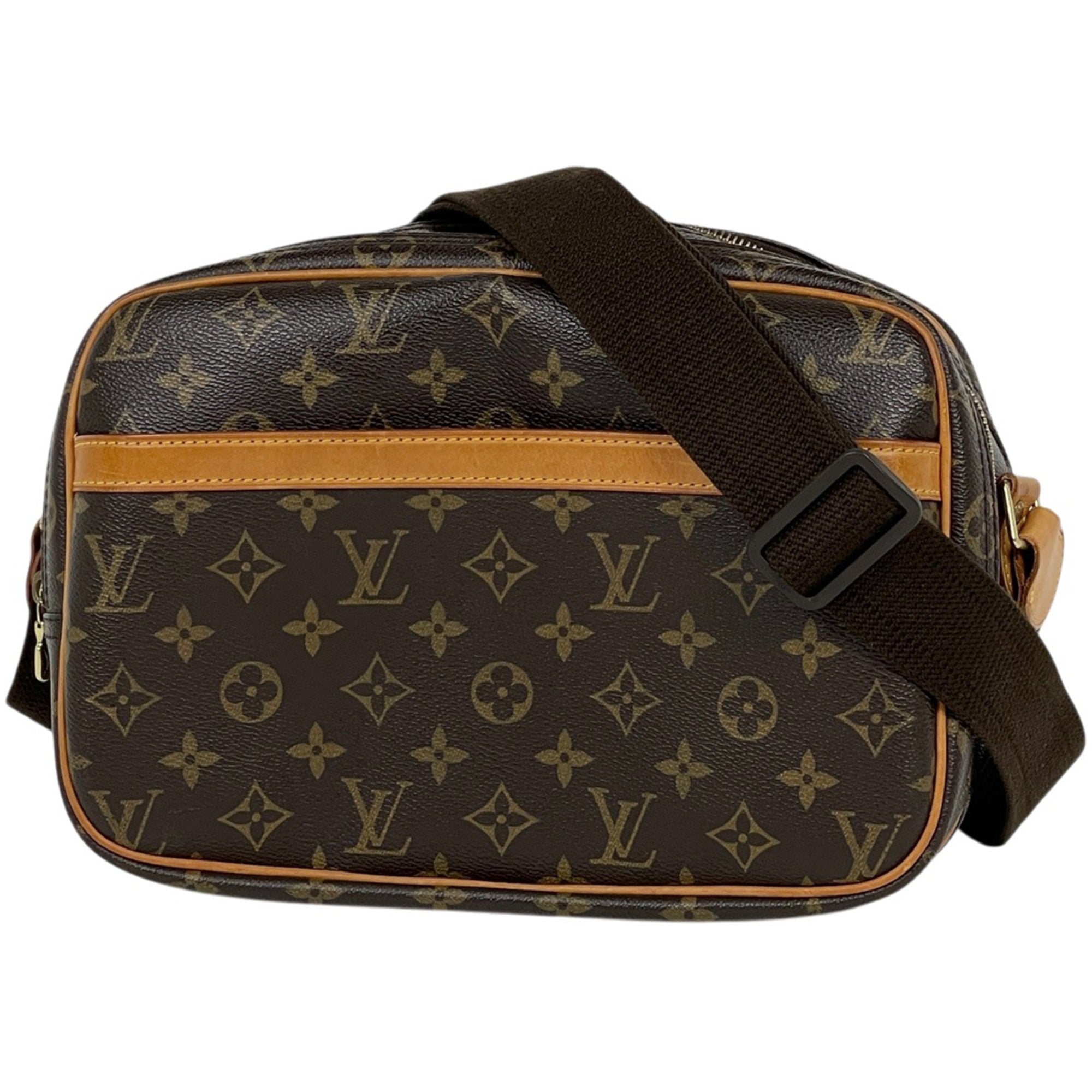 Louis Vuitton Brown Monogram Shoulder Bag (Pre-Owned)