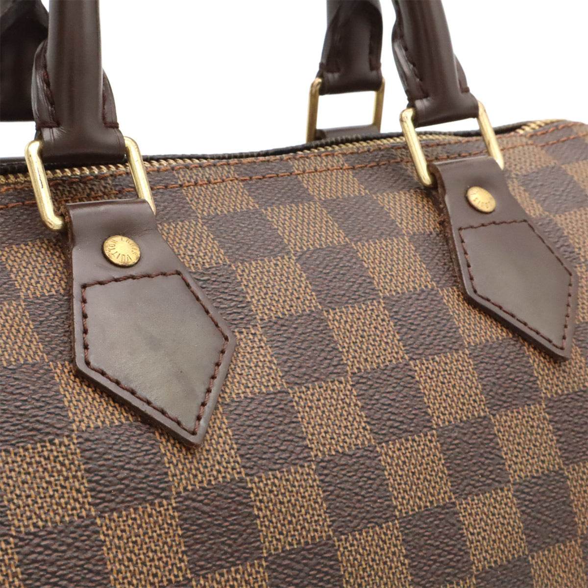 Louis Vuitton Brown Damier Canvas Pvc Handbag (Pre-Owned)